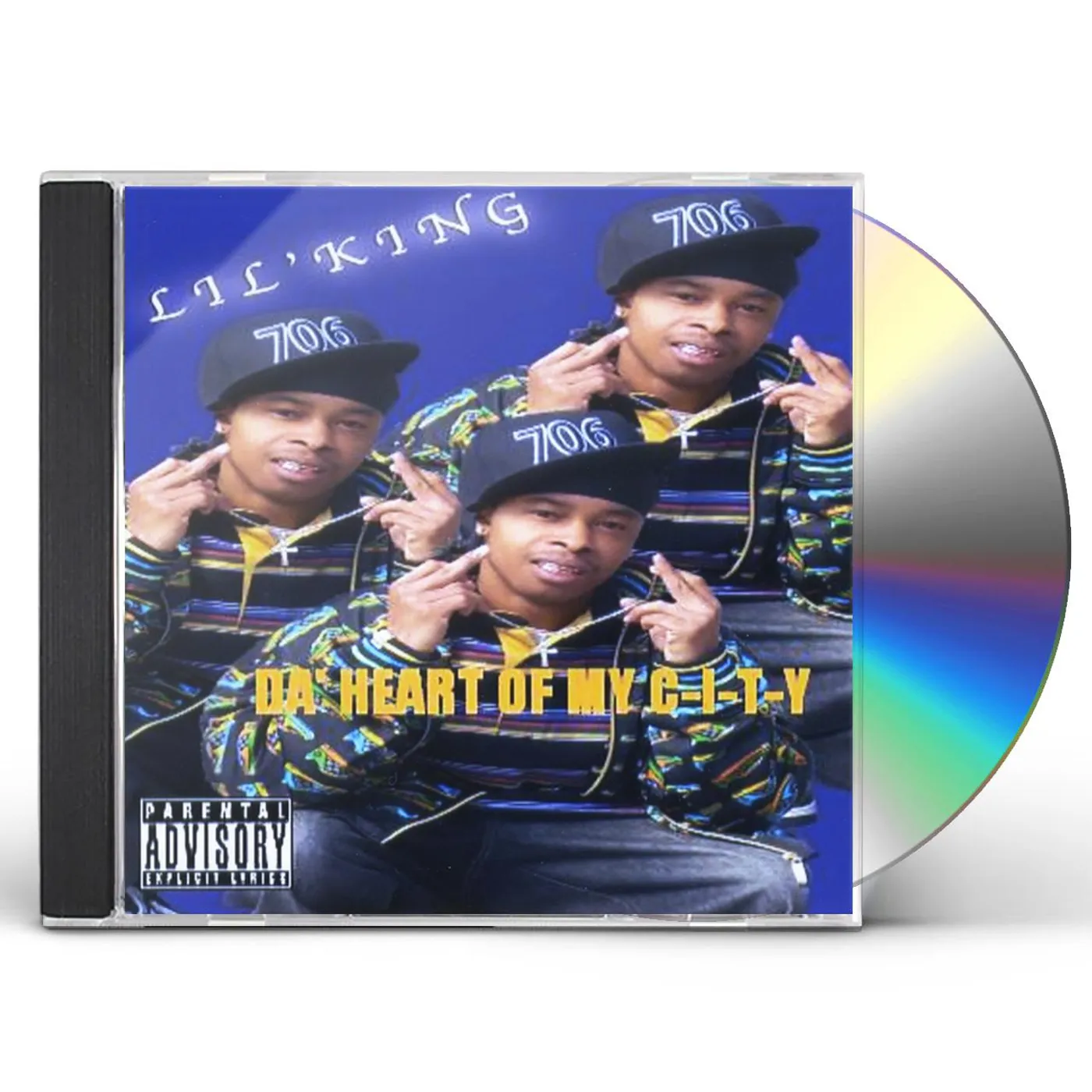Lil'King DA' HEART OF MY C-I-T-Y CD