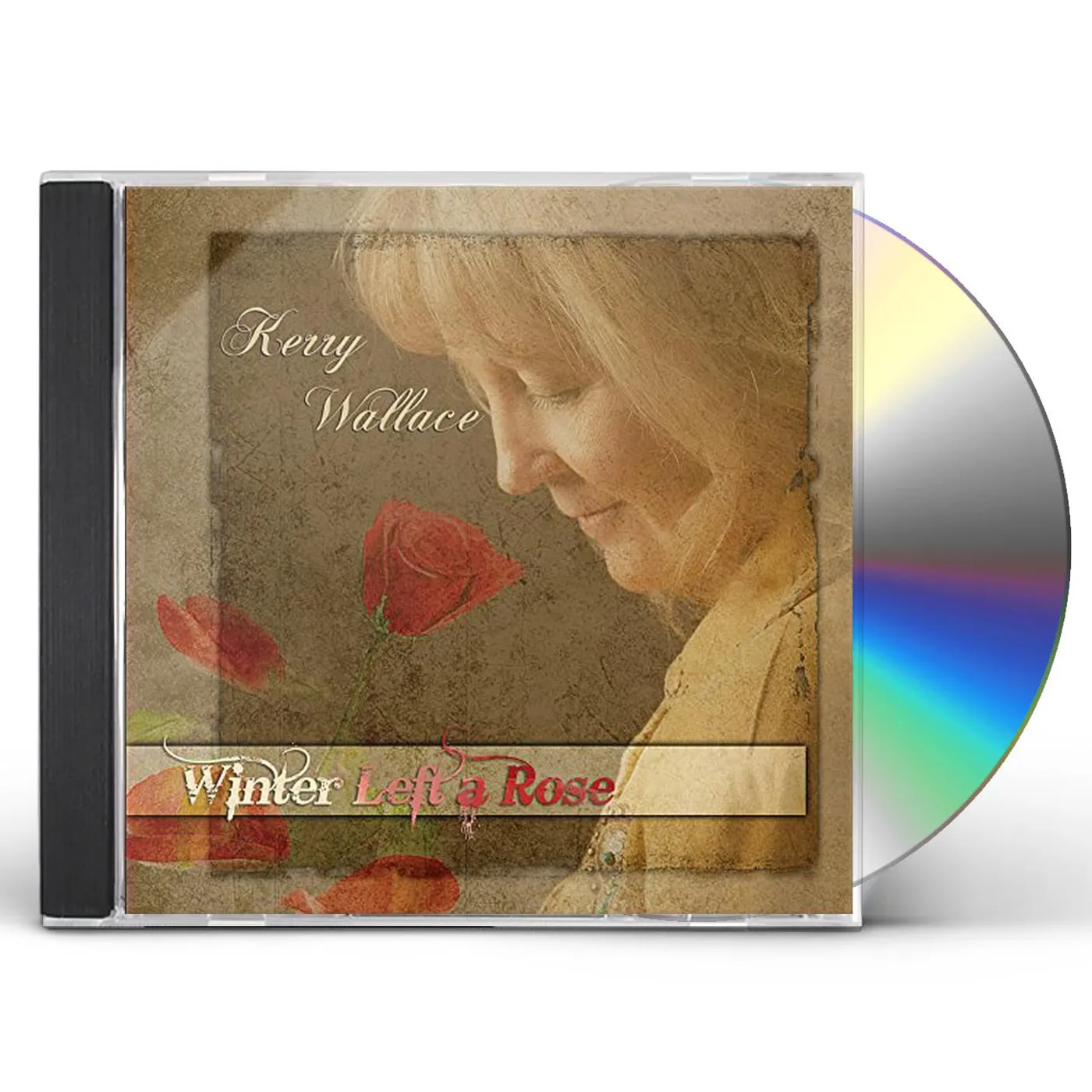 Kerry Wallace WINTER LEFT A ROSE CD