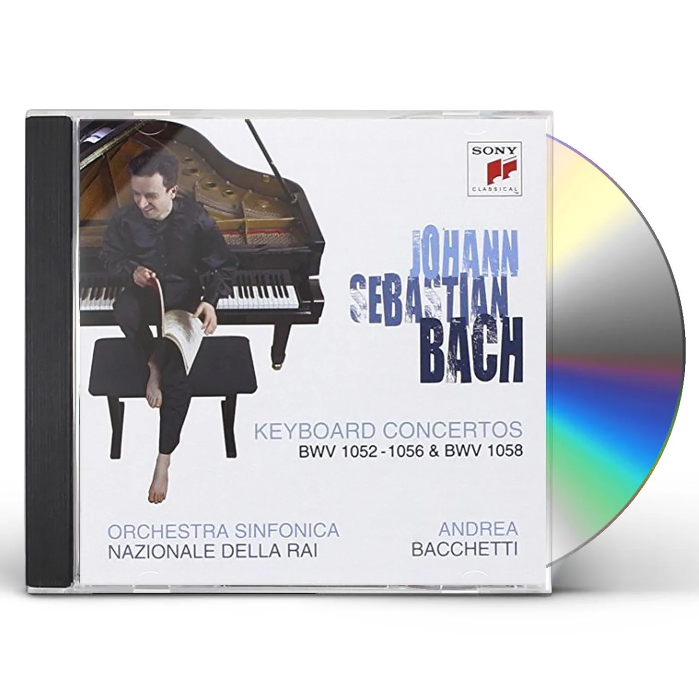 Andrea Bacchetti BACH: PIANO CONCERTOS CD