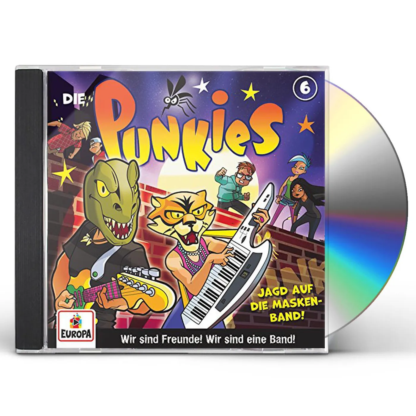 Die Punkies 006 / DIE JAGD NACH DER MASKEN-BAND CD