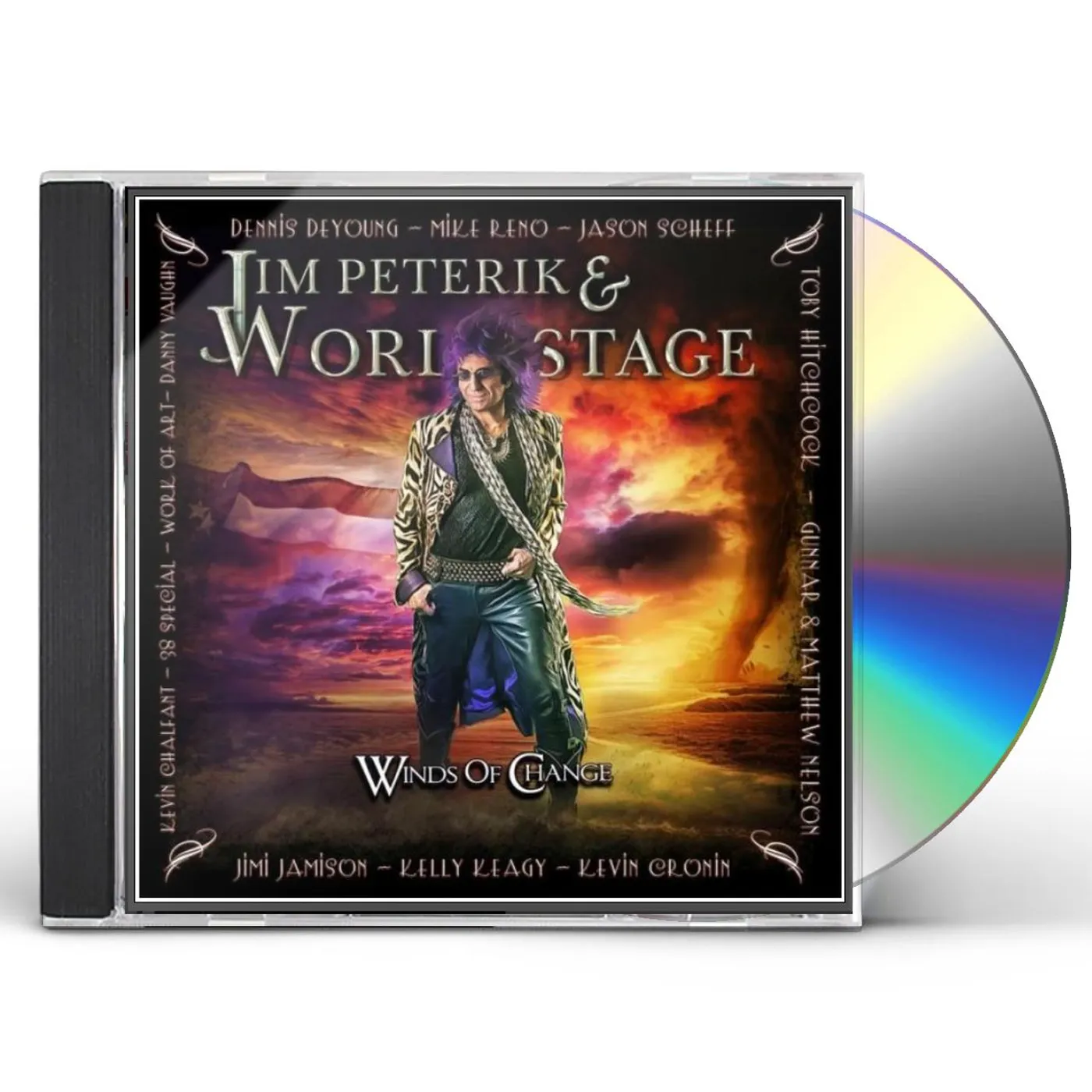 Jim Peterik And World Stage WINDS OF CHANGE CD