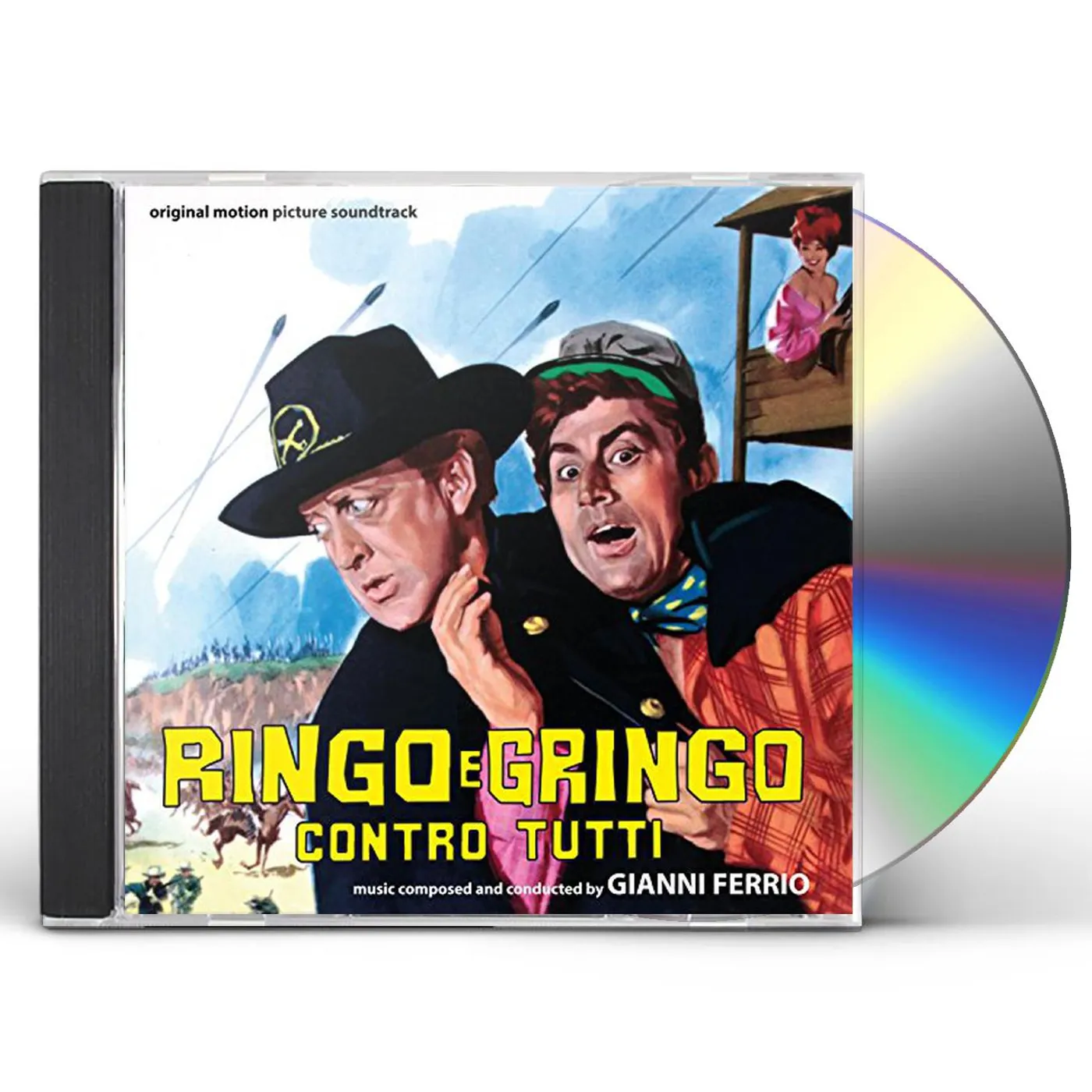 Gianni Ferrio RINGO E GRINGO CONTRO TUTTI / Original Soundtrack CD