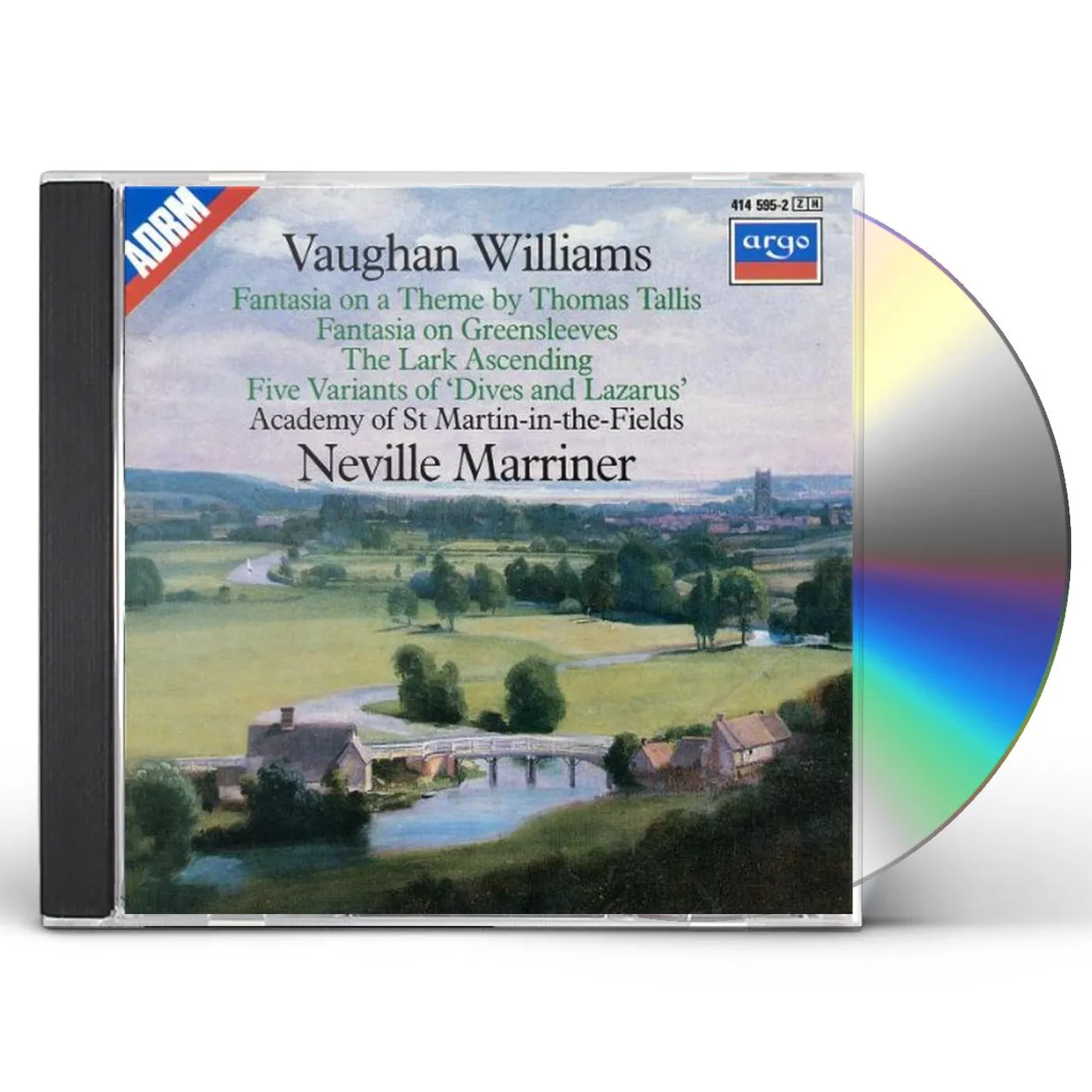 Vaughan Williams GREENESLEEVES / TALLIS / LARK CD