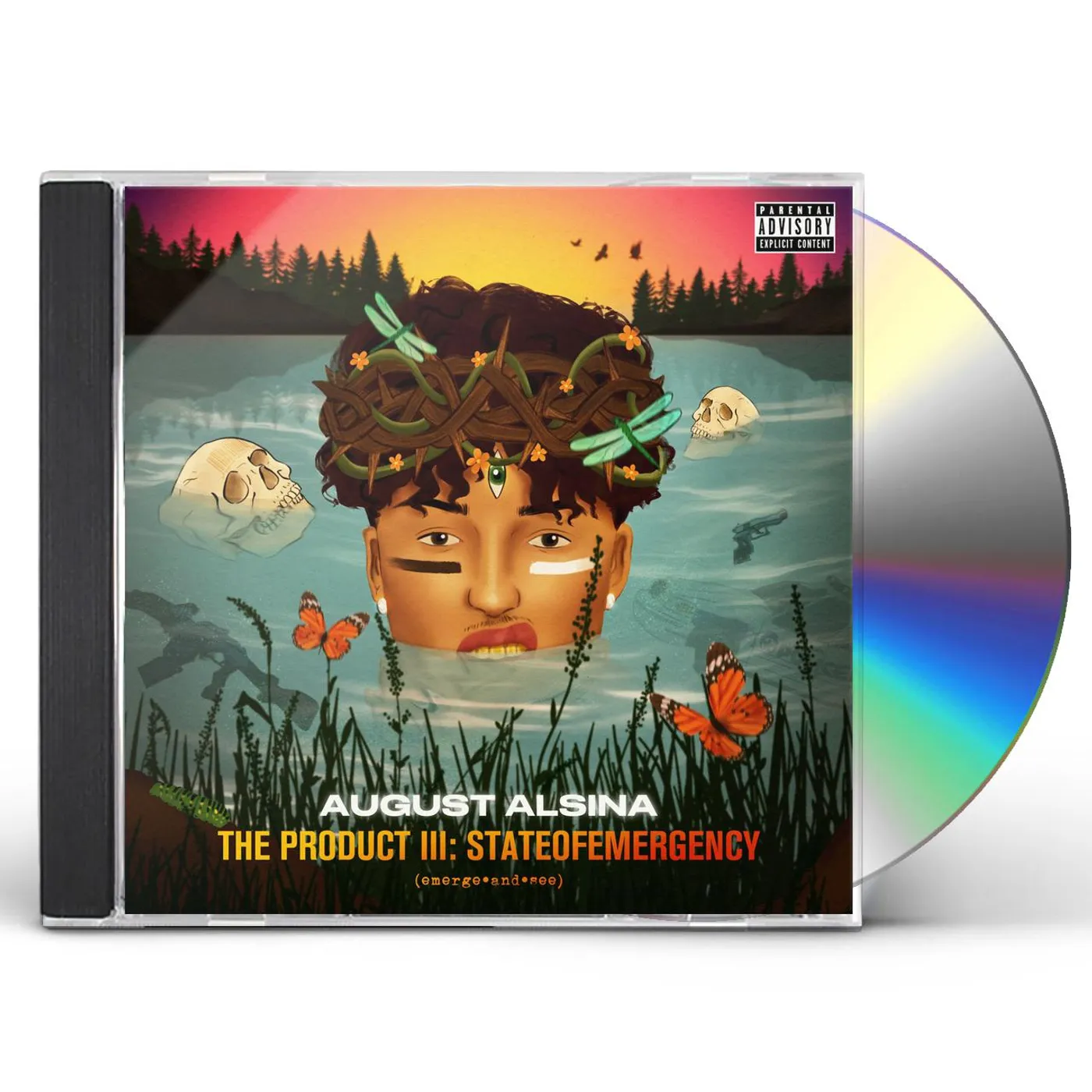 August Alsina PRODUCT III: STATEOFEMERGENCY CD