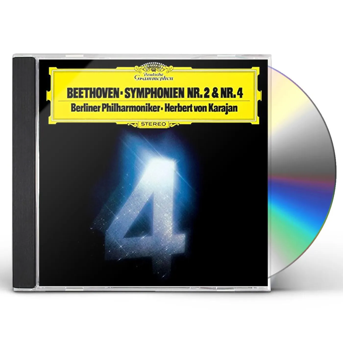 Beethoven / Herbert Von Karajan BEETHOVEN: SYMPHONIES 2 & 4 CD
