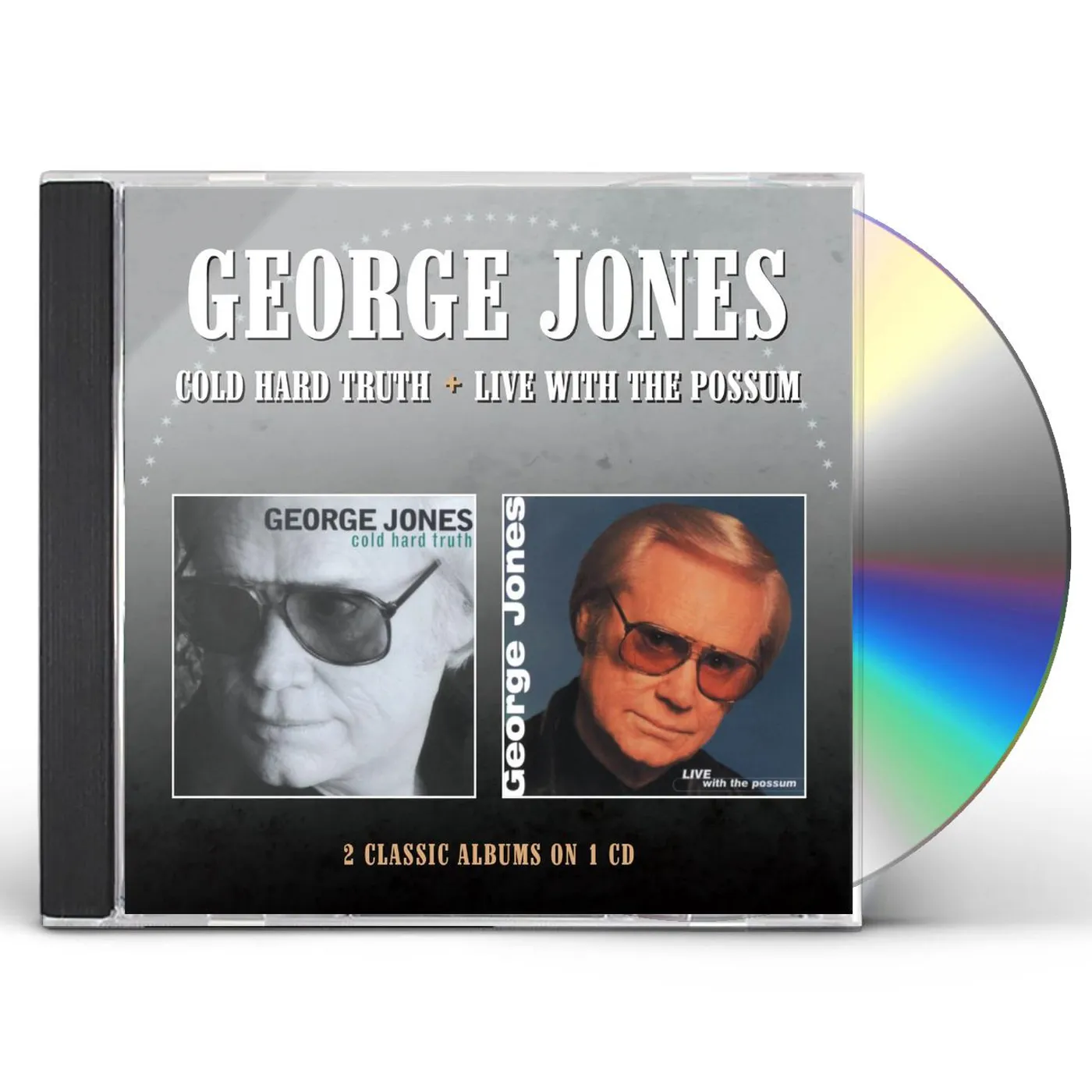 George Jones COLD HARD TRUTH / LIVE WITH THE POSSUM CD