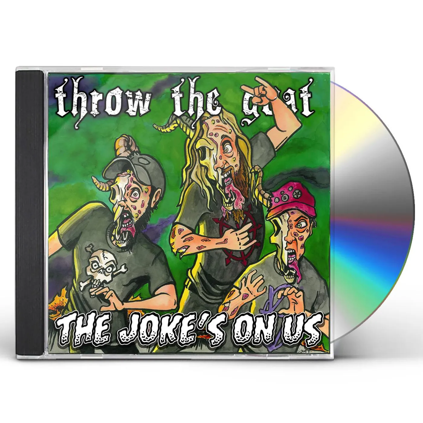 Throw the Goat THE JOKE'S ON US CD
