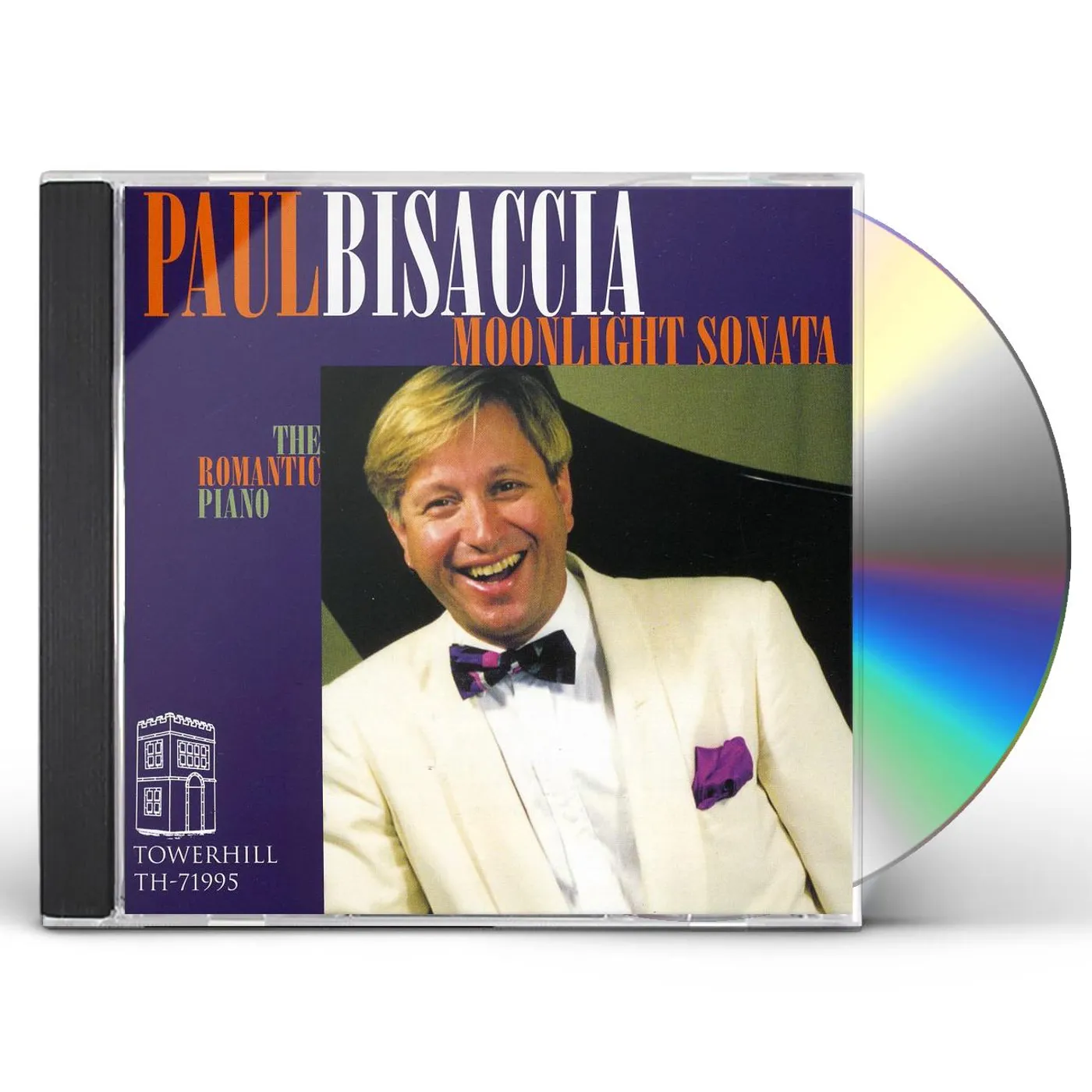 Paul Bisaccia MOONLIGHT SONATA: BEETHOVEN LISZT CHOPIN RACHMANIN CD