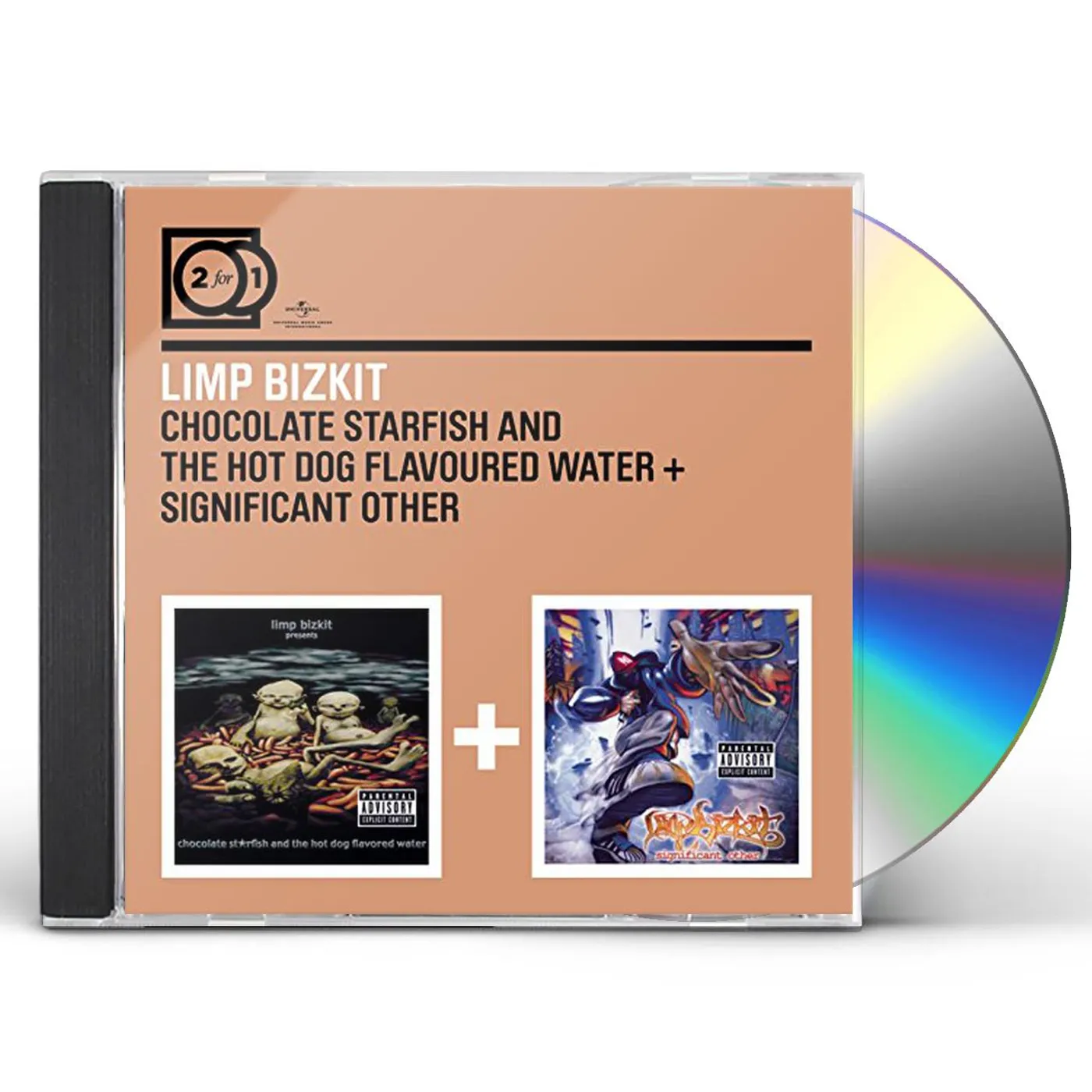 Limp Bizkit CHOCOLATE STARFISH / SIGNIFICANT OTHER CD