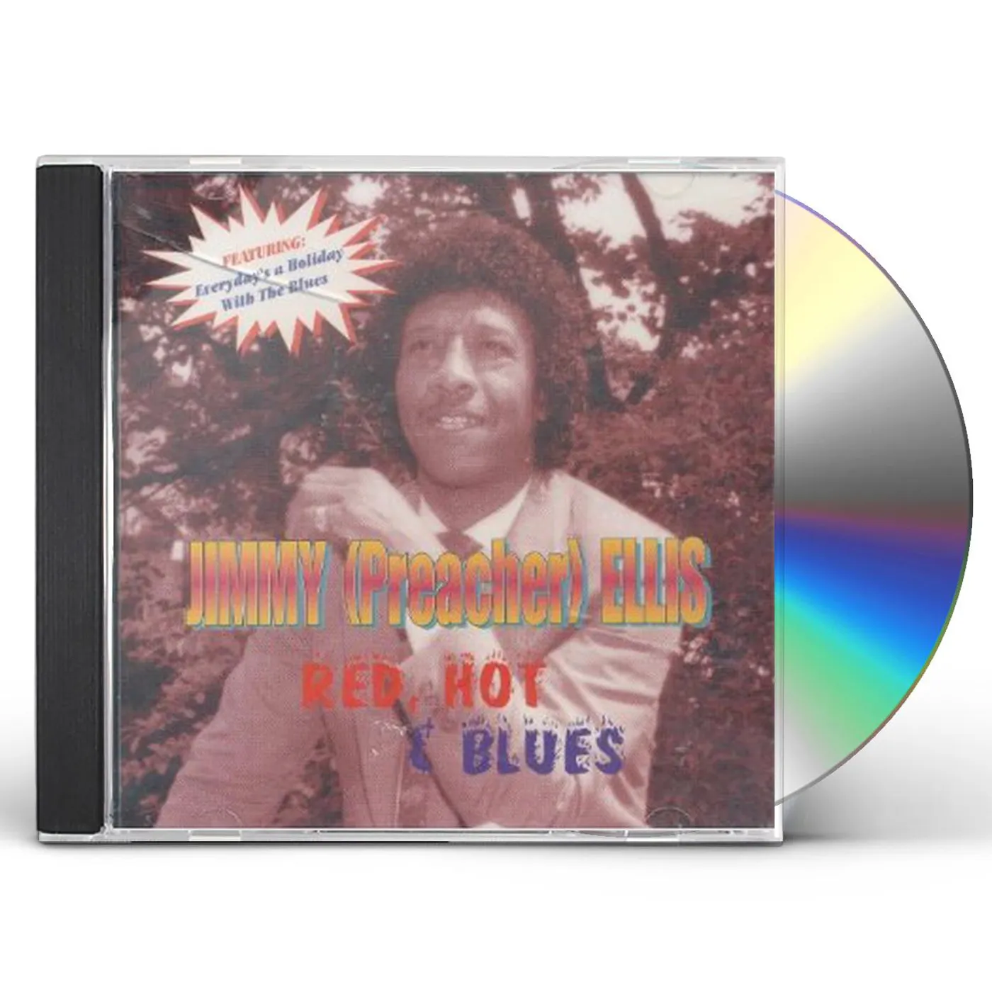 Jimmy "Preacher" Ellis RED HOT & BLUES CD