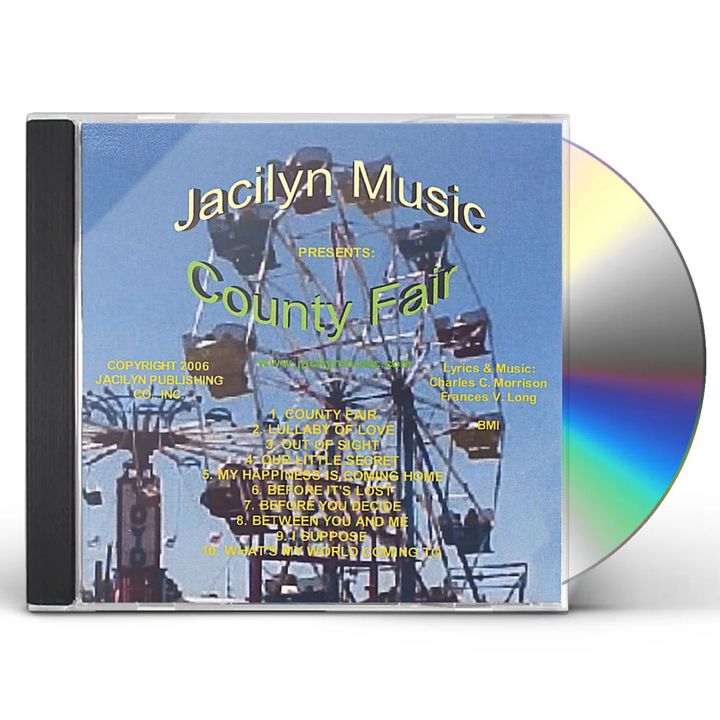 Jacilyn Music COUNTY FAIR CD