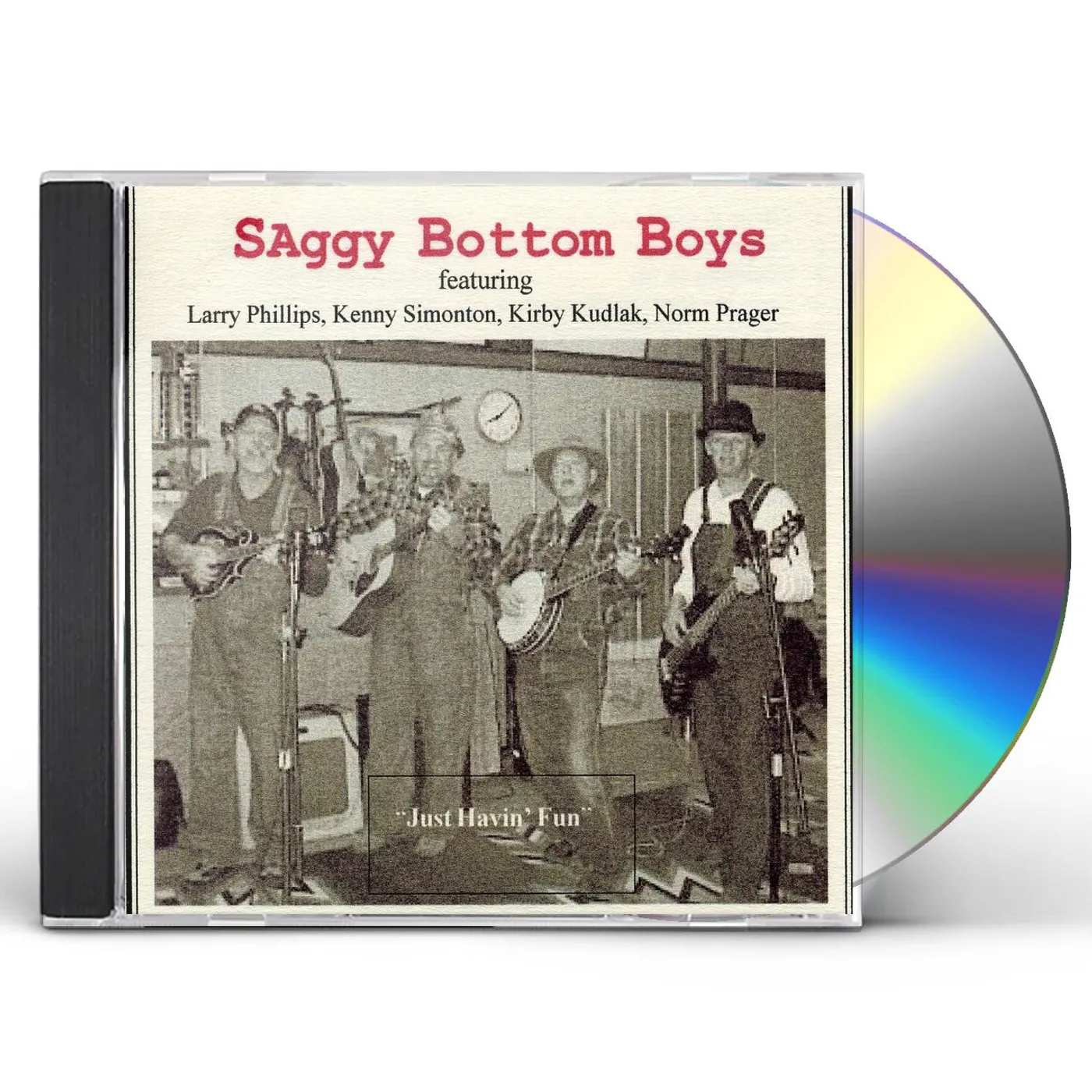 Saggy Bottom Boys JUST HAVIN FUN CD