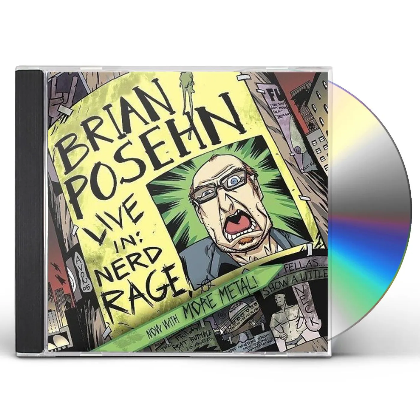 Brian Posehn LIVE IN: NERD RAGE CD