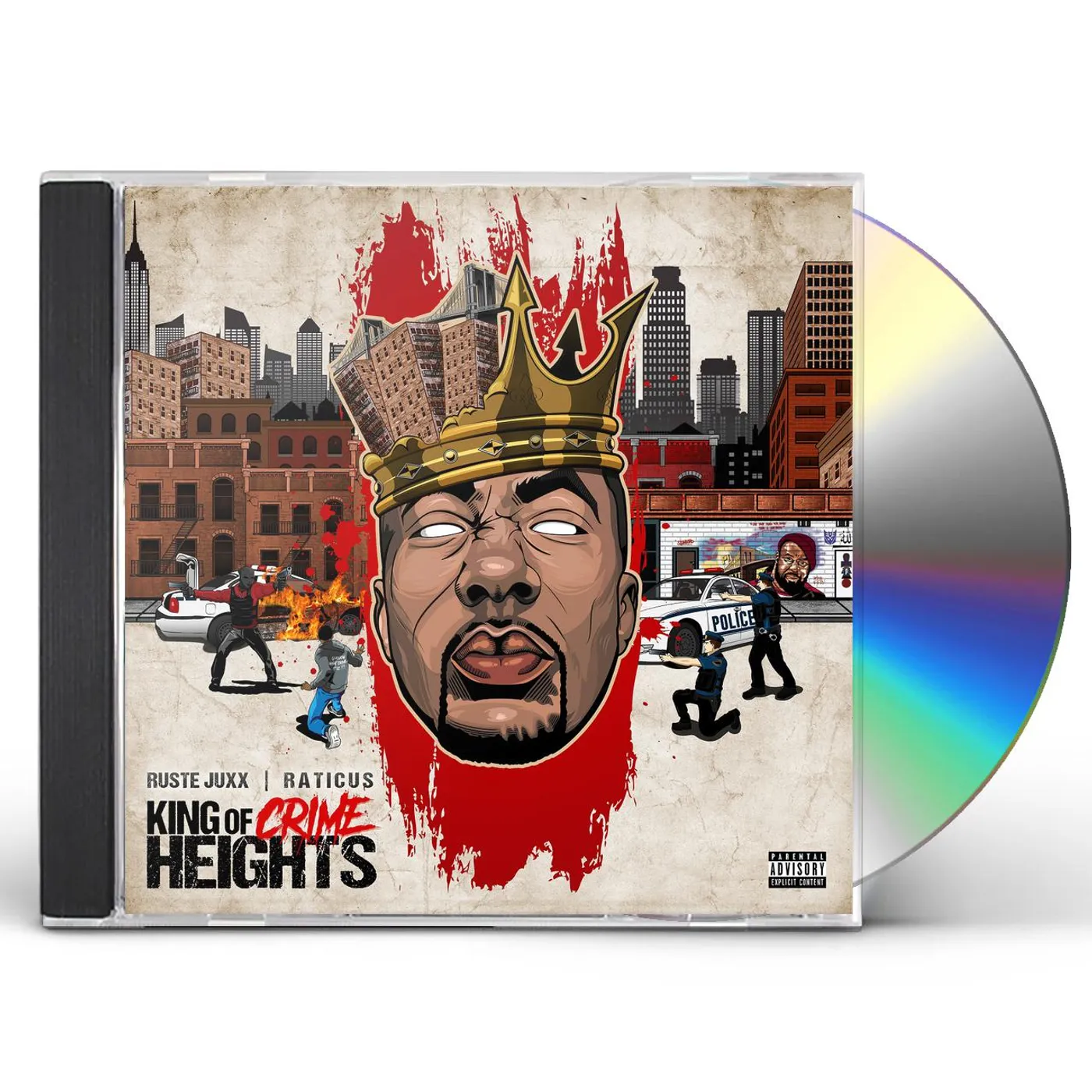 Ruste Juxx & Raticus KING OF CRIME HEIGHTS CD