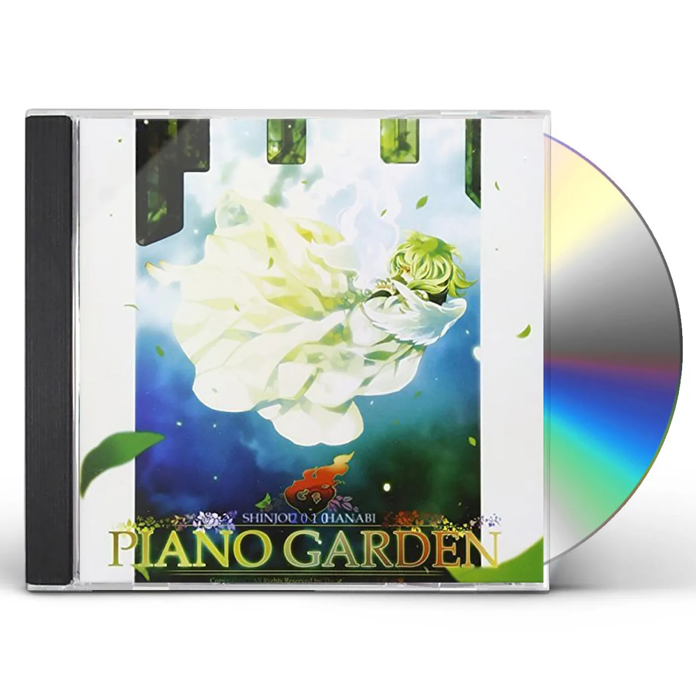 Flaming Heart PIANO GARDEN CD