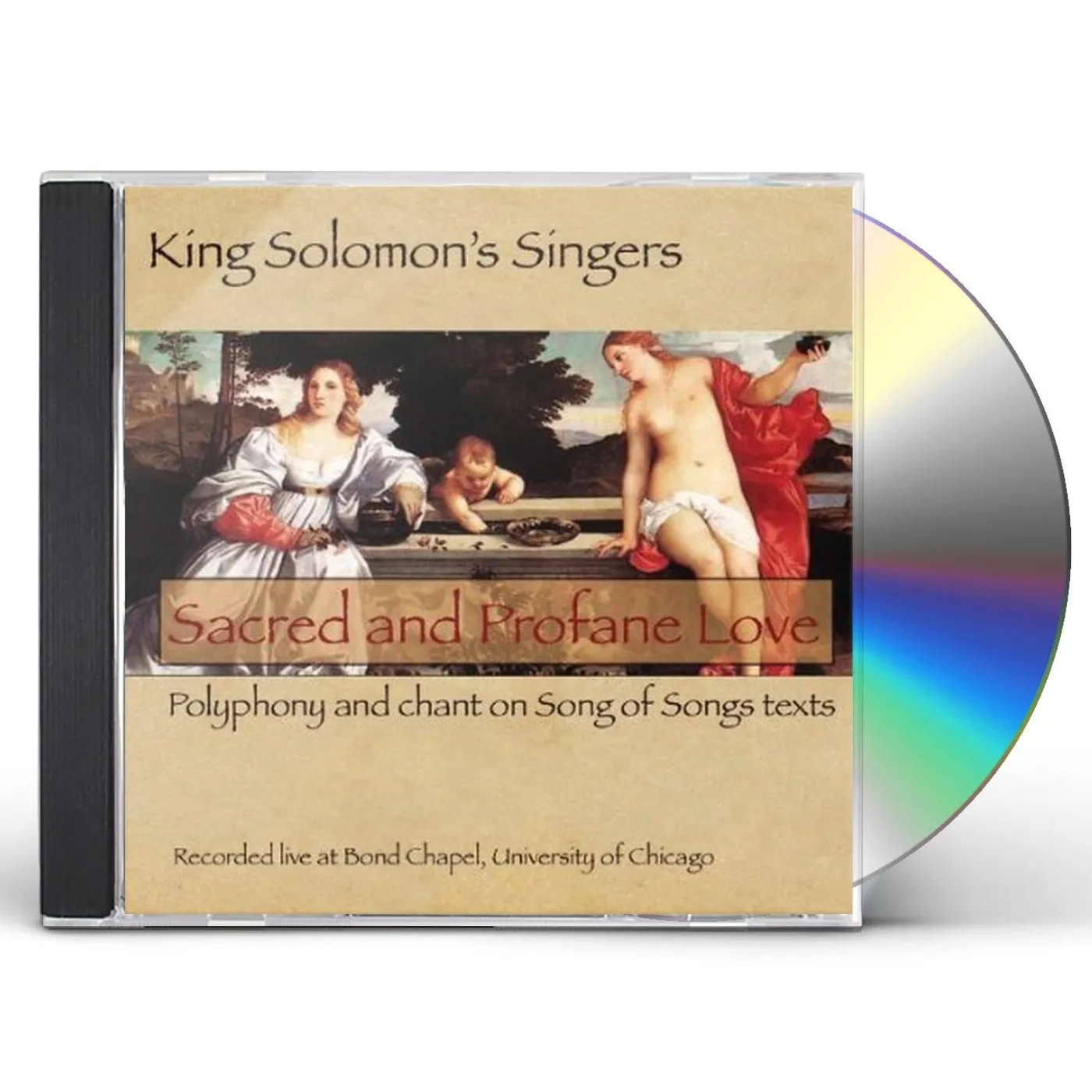 King Solomon's Singers SACRED & PROFANE LOVE CD