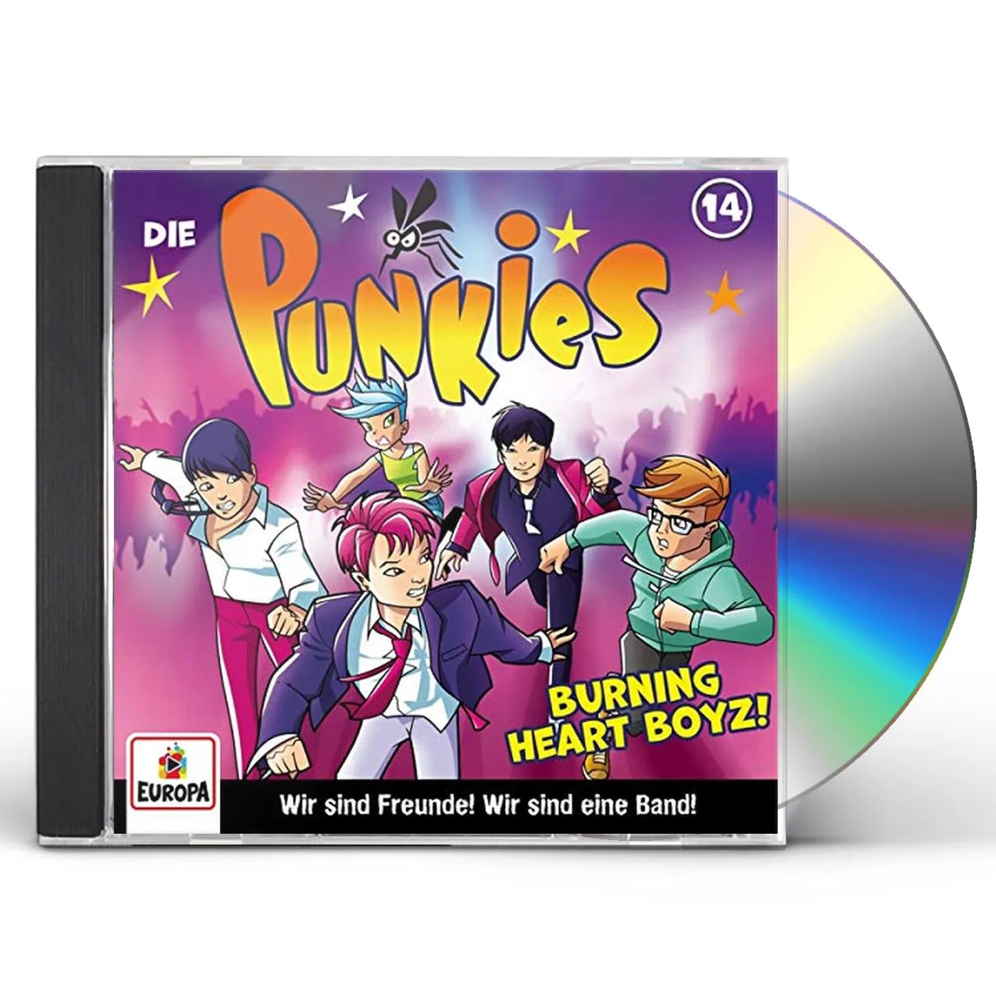 Die Punkies 014/BURNING HEART BOYZ CD