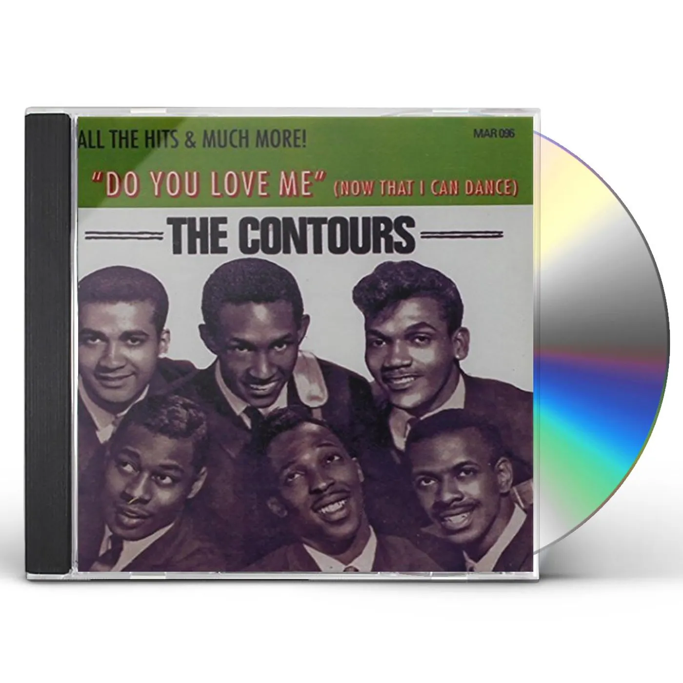 The Contours ALL THE HITS / MUCH MORE 25 CUTS CD