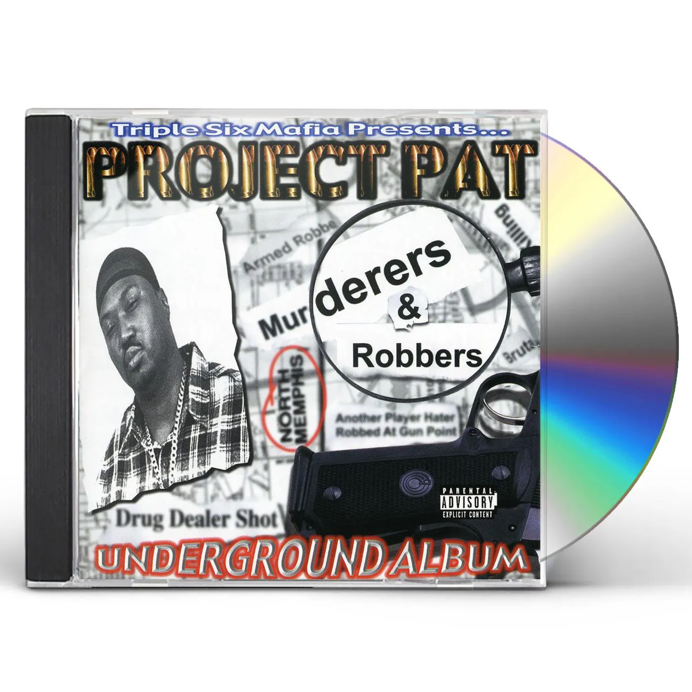 Project Pat MURDERERS & ROBBERS CD