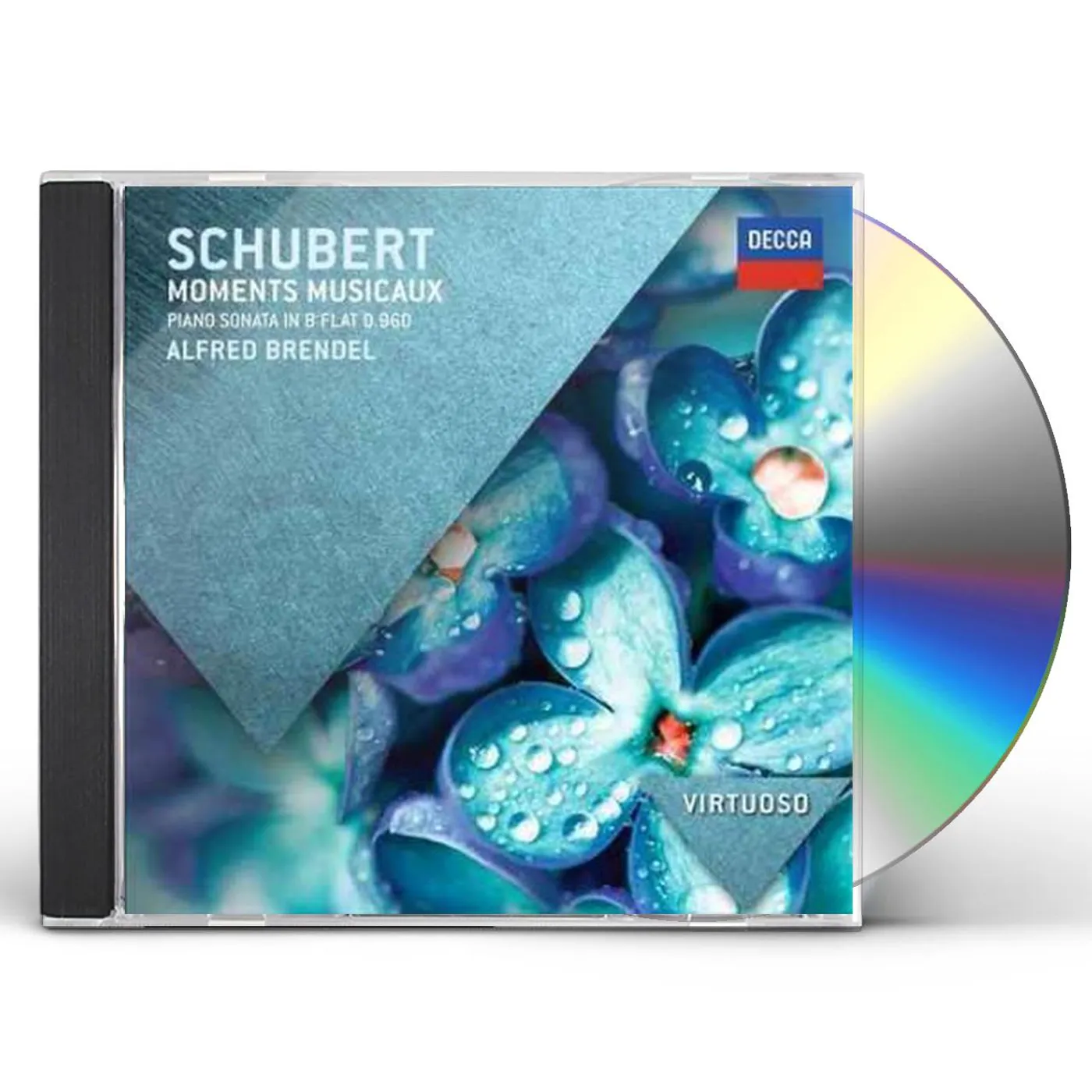 Alfred Brendel VIRTUOSO: SCHUBERT MOMENTS MUSICAUX-PIANO SONATA CD