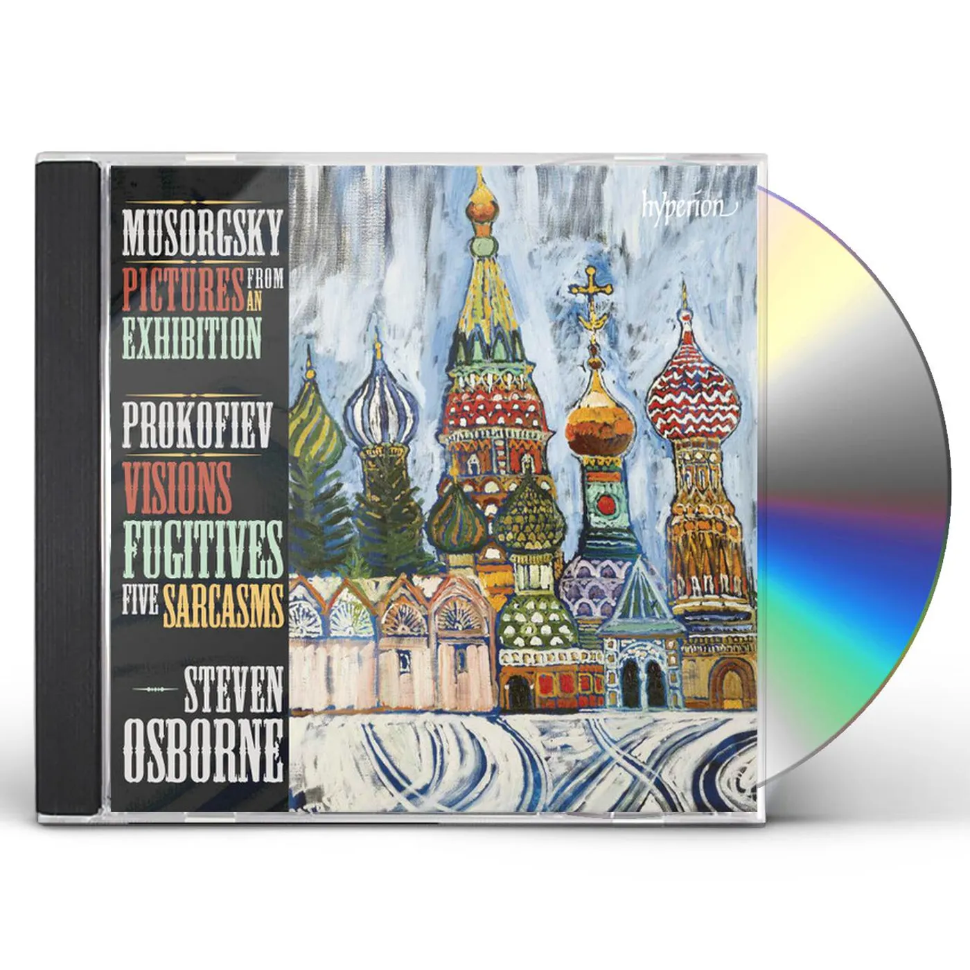 Steven Osborne MUSSORGSKY: PICTURES AT AN EXHIBITION; PROKOFIEV: SARCASMS CD