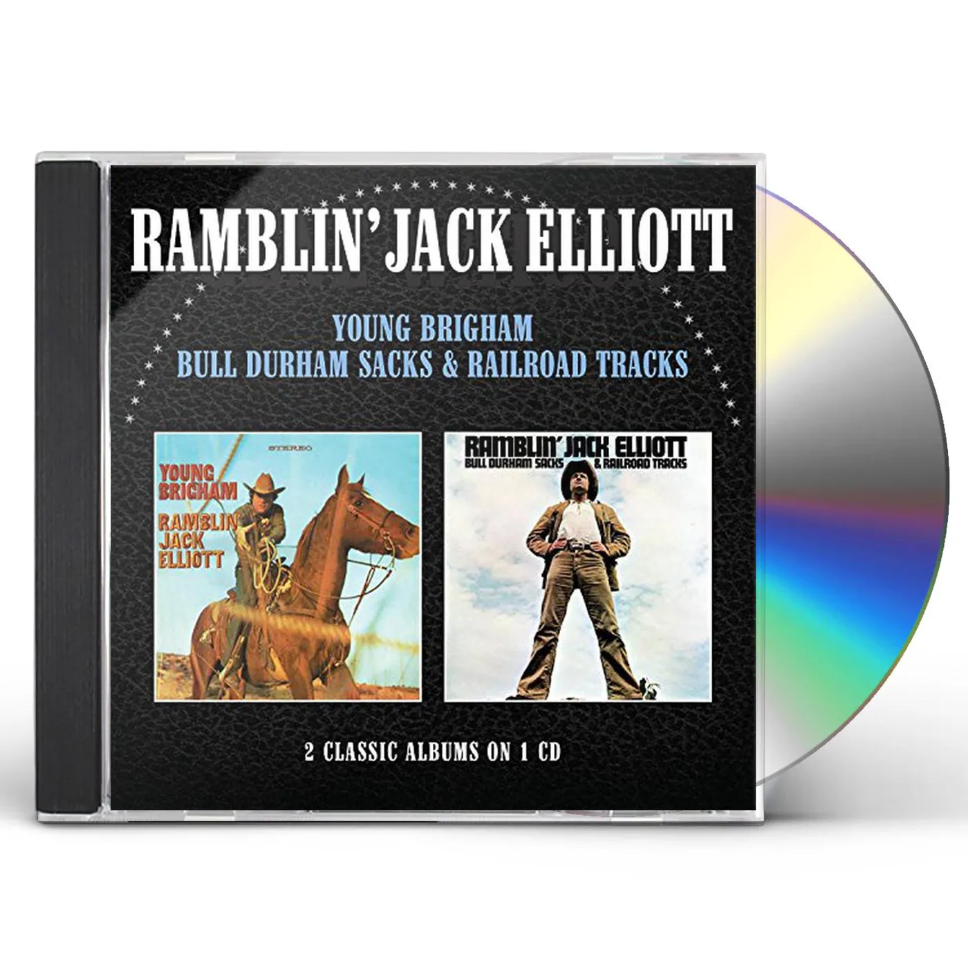 Ramblin Jack Elliott YOUNG BRIGHAM / BULL DURHAM SACKS & RAILROAD TRACK CD
