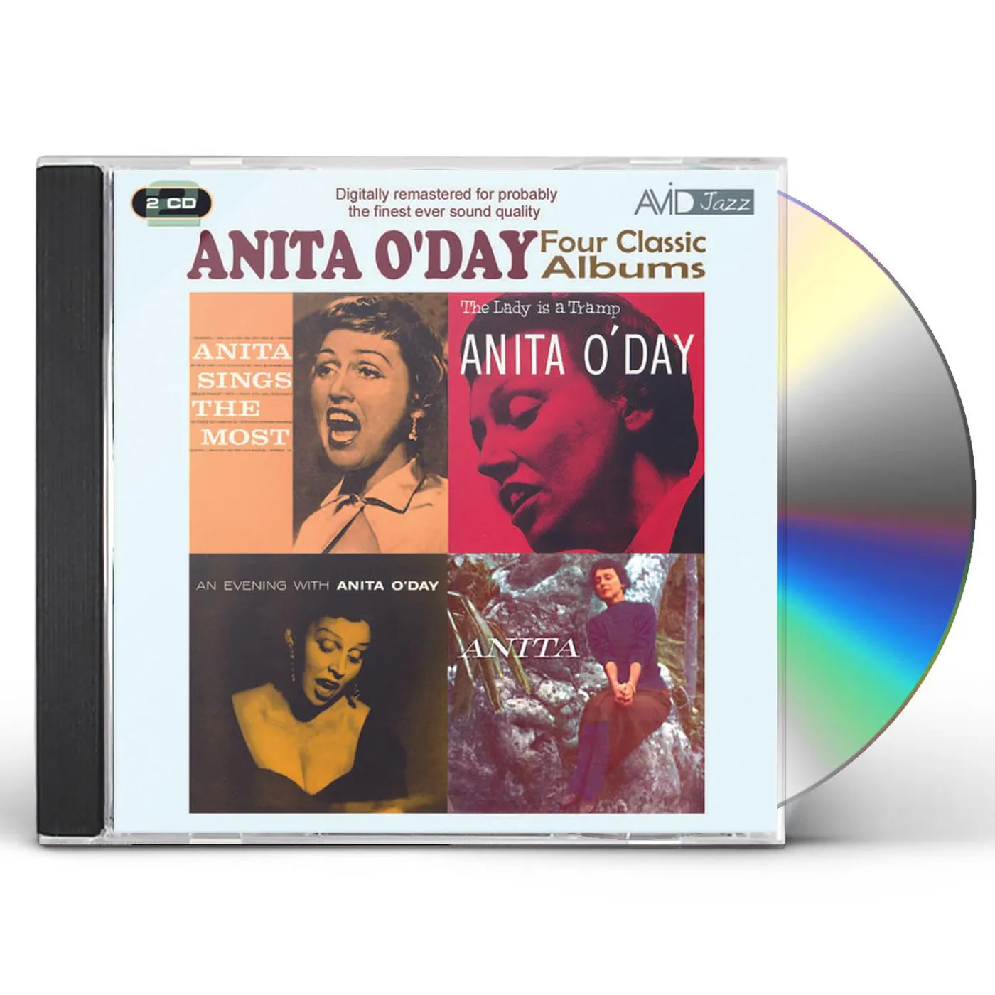 Anita O'Day FOUR CLASSIC ALBUMS CD