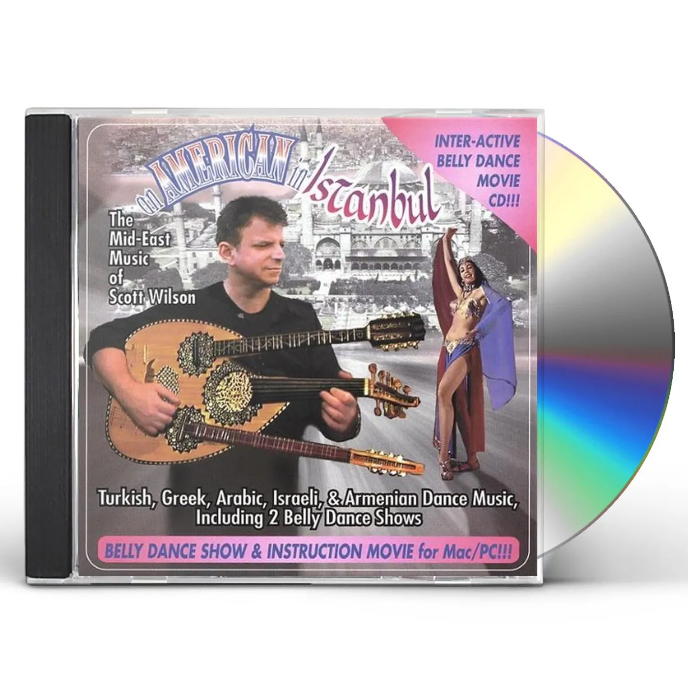 Scott Wilson AMERIC IN ISTBUL BELLY DCE MUSIC CD