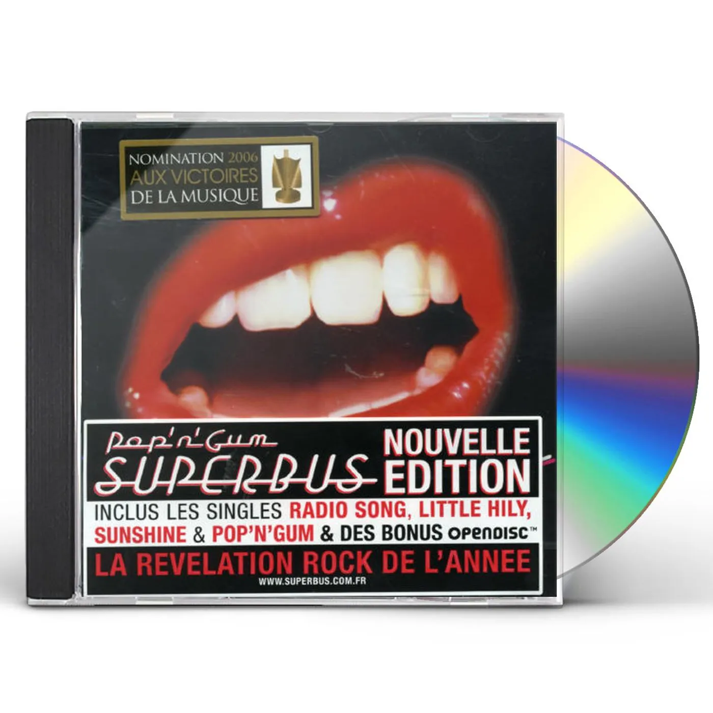Superbus POP N GUM CD