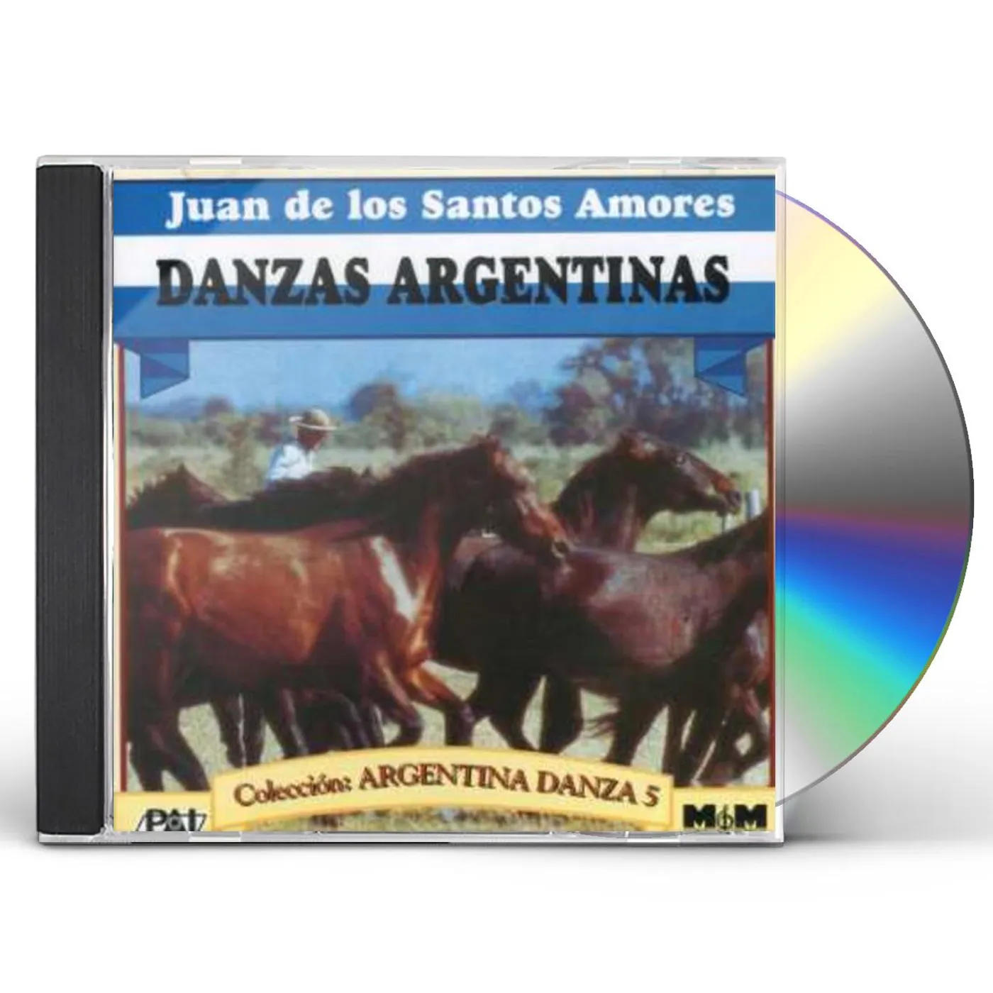 Juan de Los Santos Amores DANZAS ARGENTINAS 5 CD