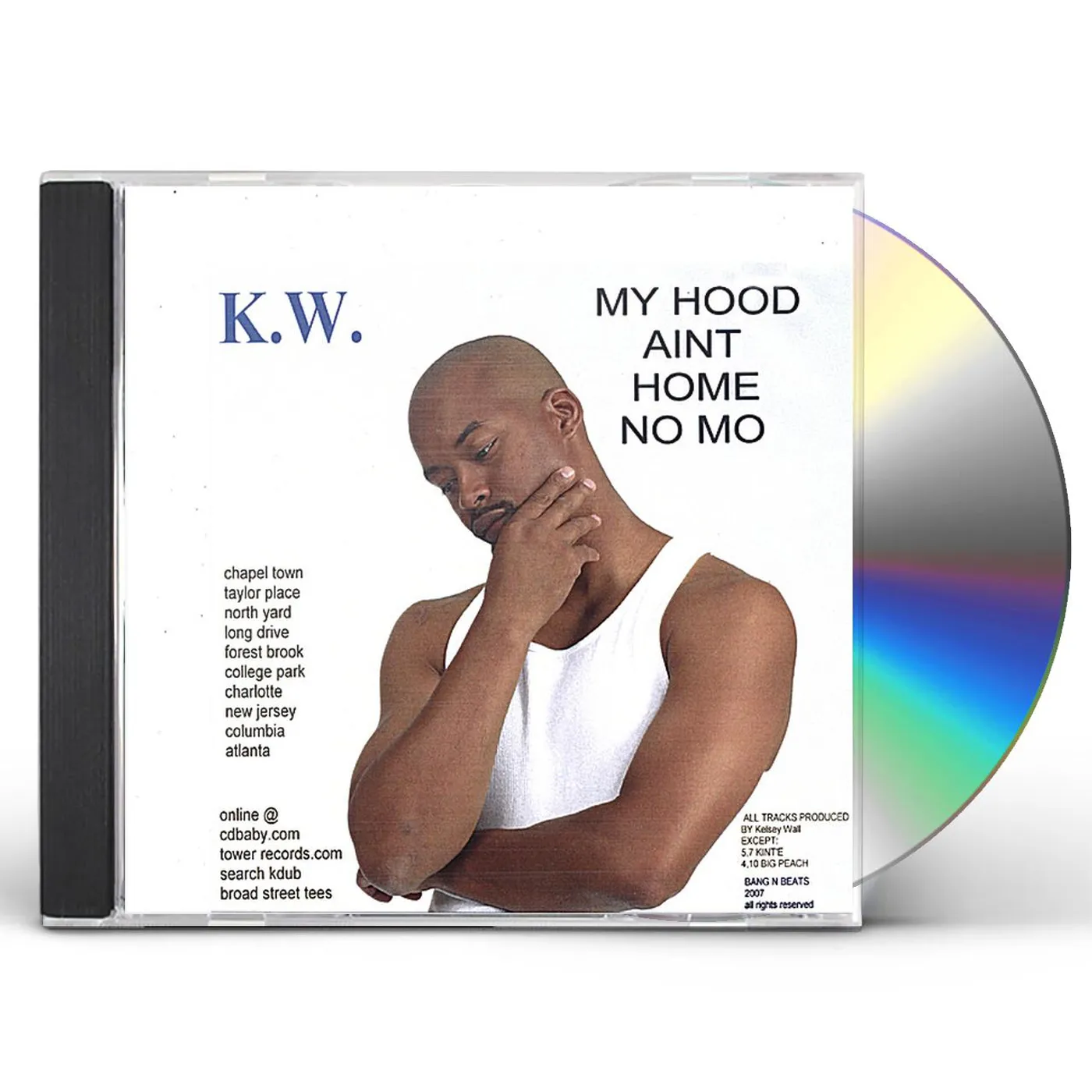 Kw MY HOOD AINT HOME NO MO CD