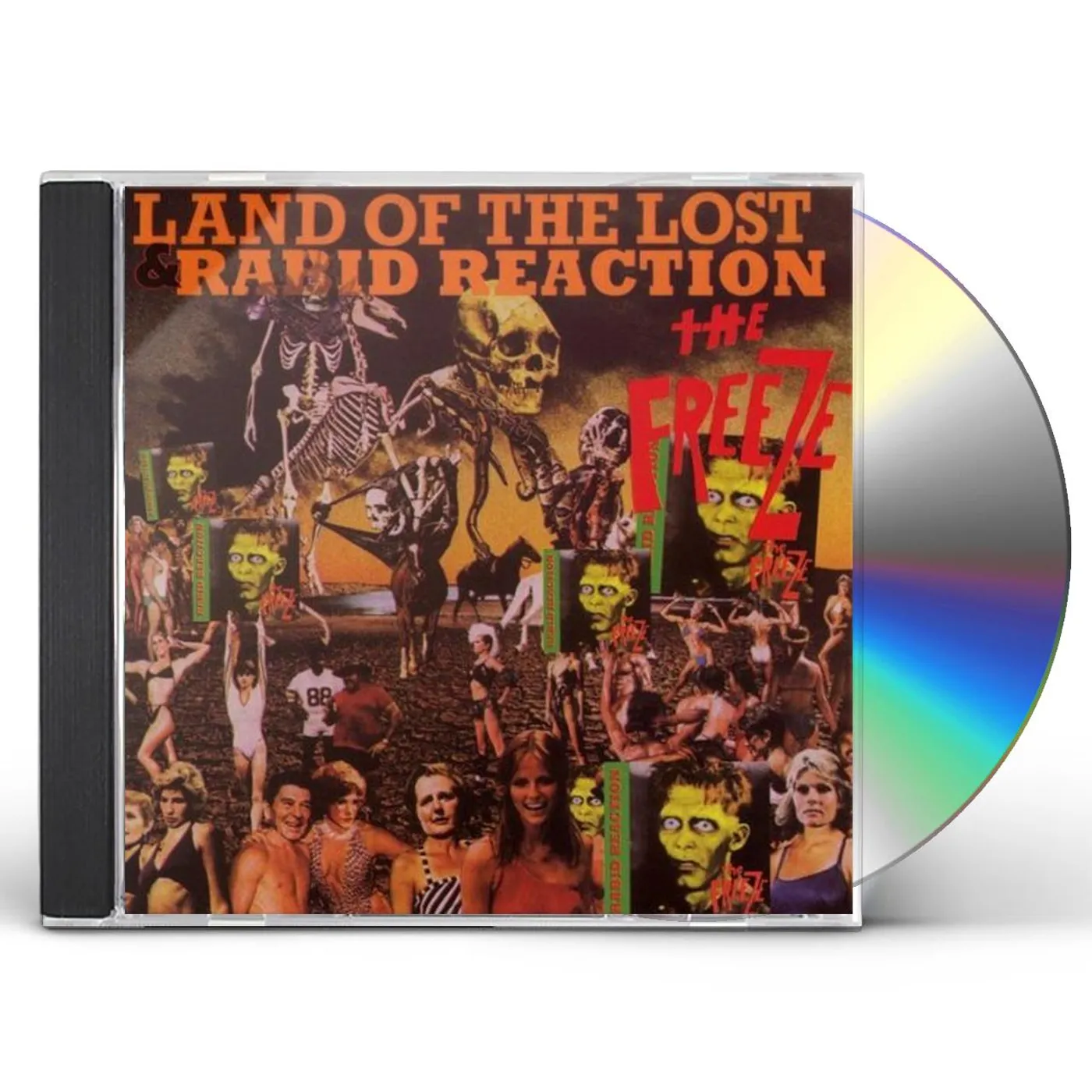 The Freeze LAND OF THE LOST / RABID REACTION CD
