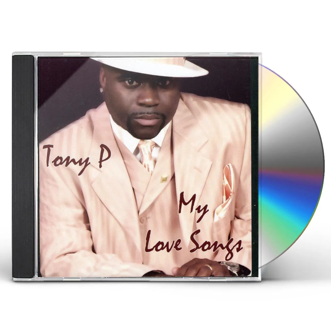 Tony P MY LOVE SONG'S CD
