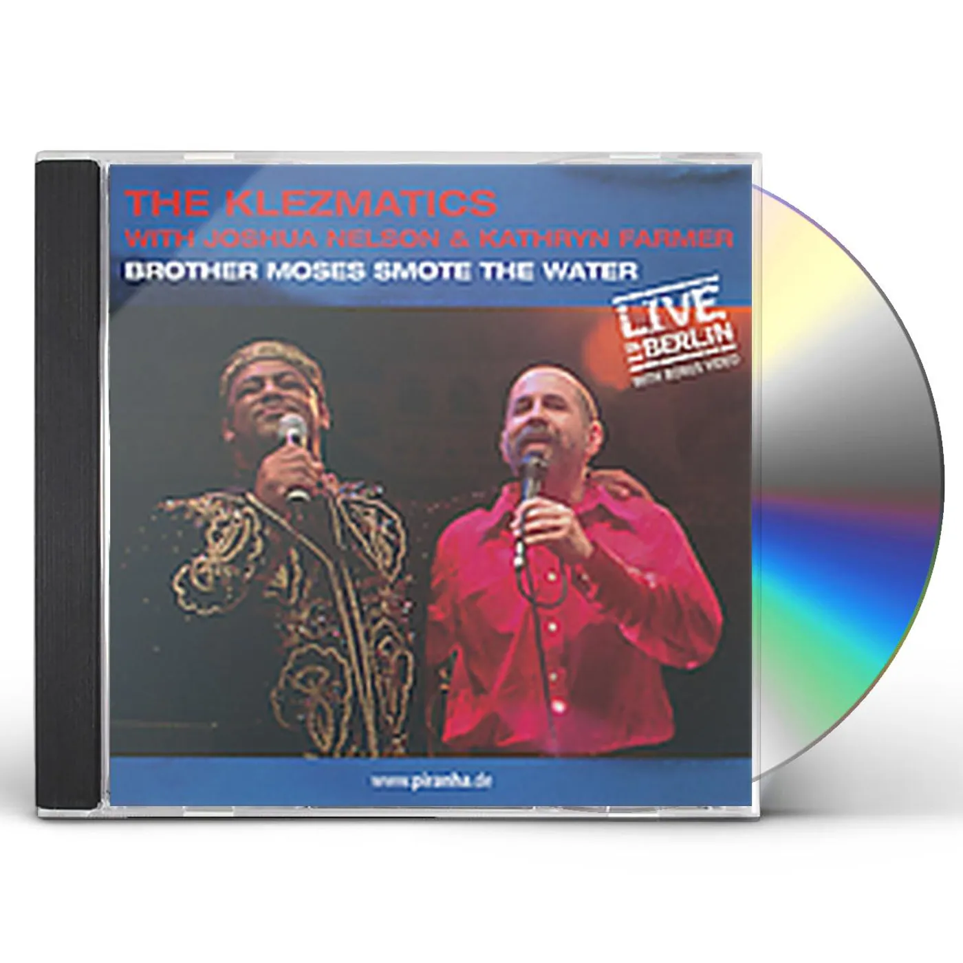 The Klezmatics BROTHER MOSES SMOTE THE WATER CD