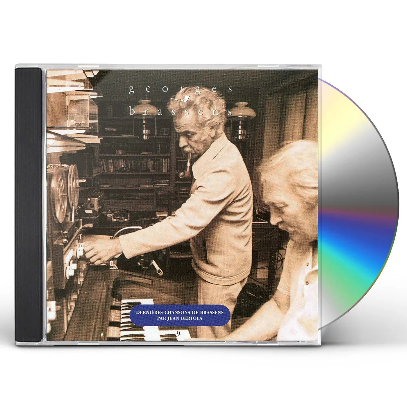 LES DERNIERES CHANSONS DE GEORGES BRASSENS CD