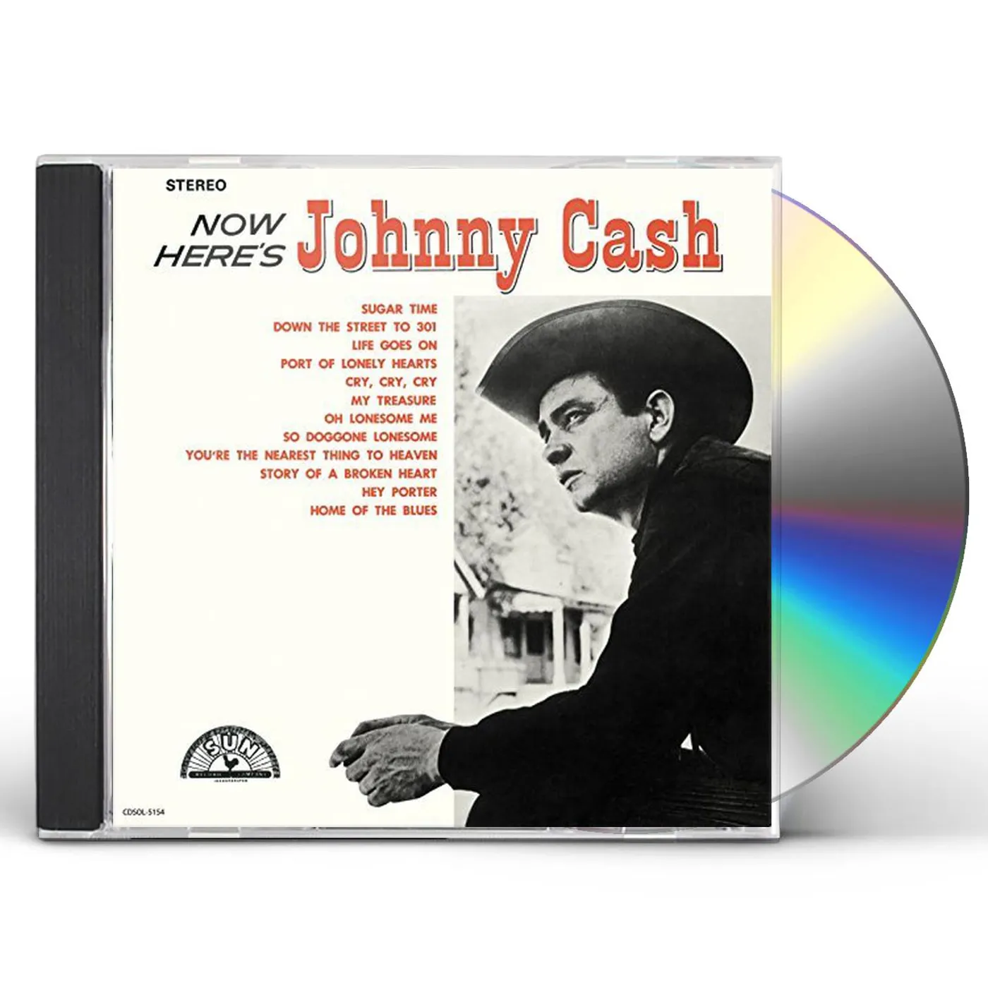 NOW HERE'S JOHNNY CASH CD