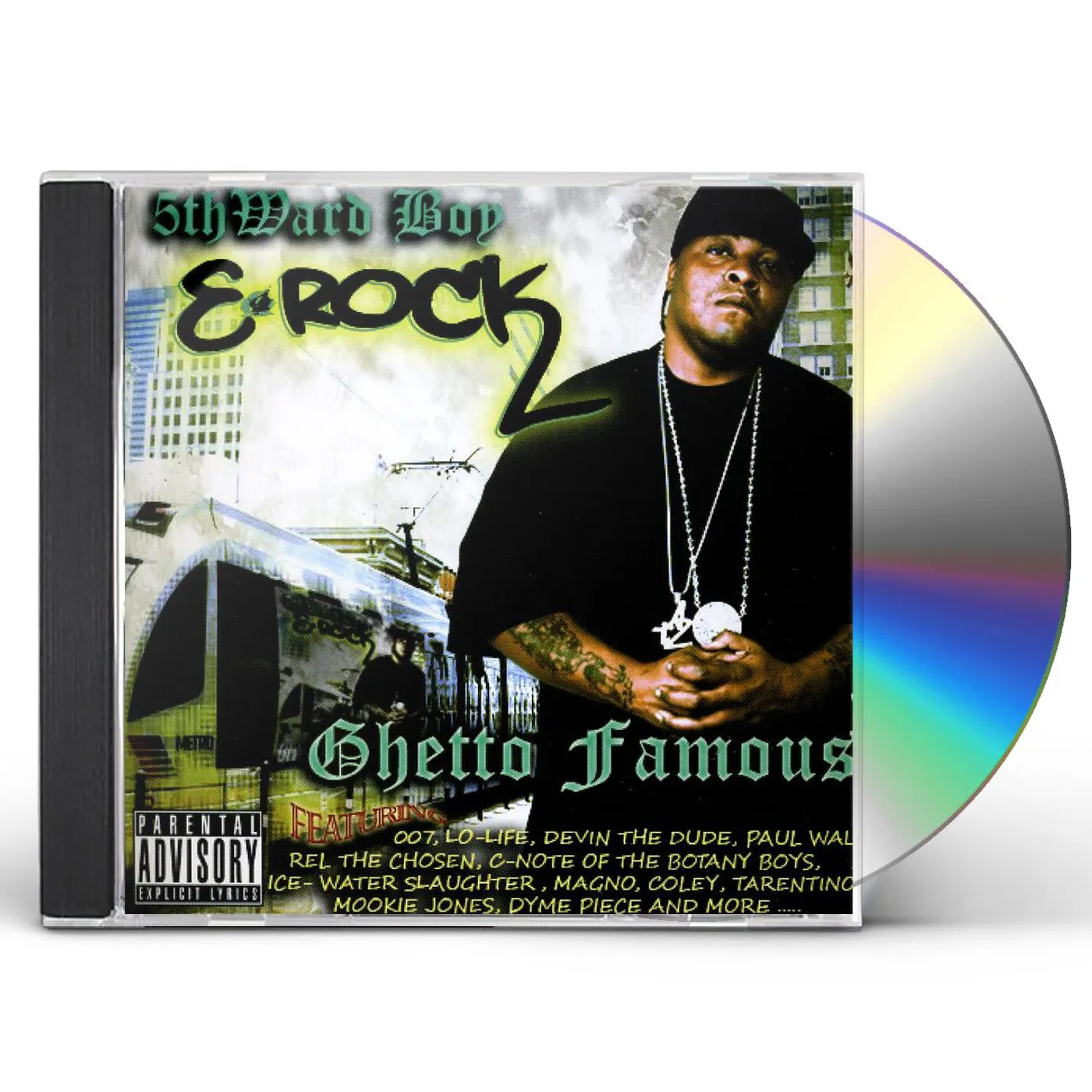 E*Rock GHETTO FAMOUS CD