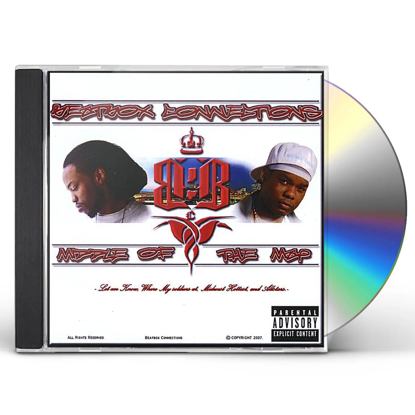 Beatbox Connections MIDDLE OF THE MAP CD