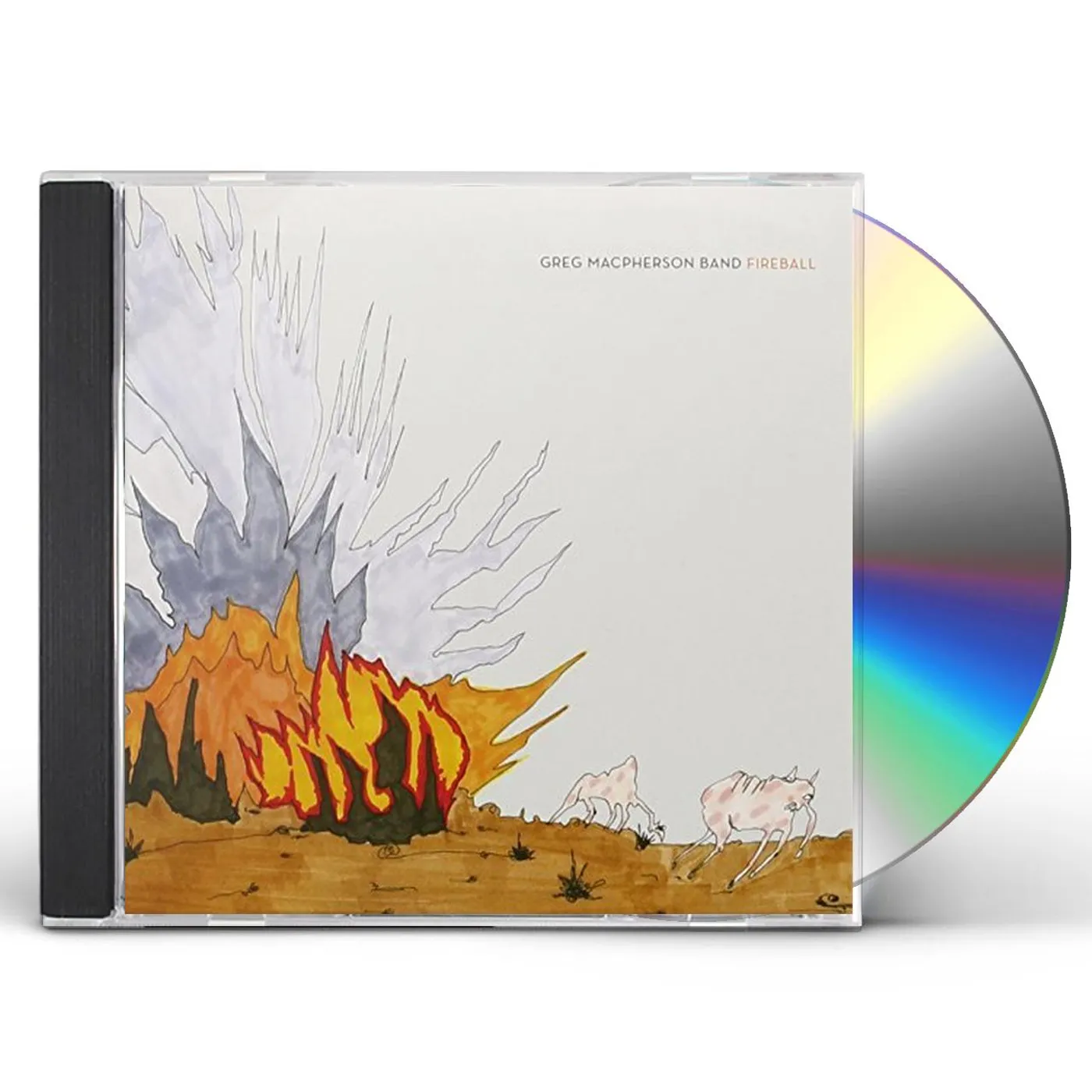 Greg MacPherson Band FIREBALL CD