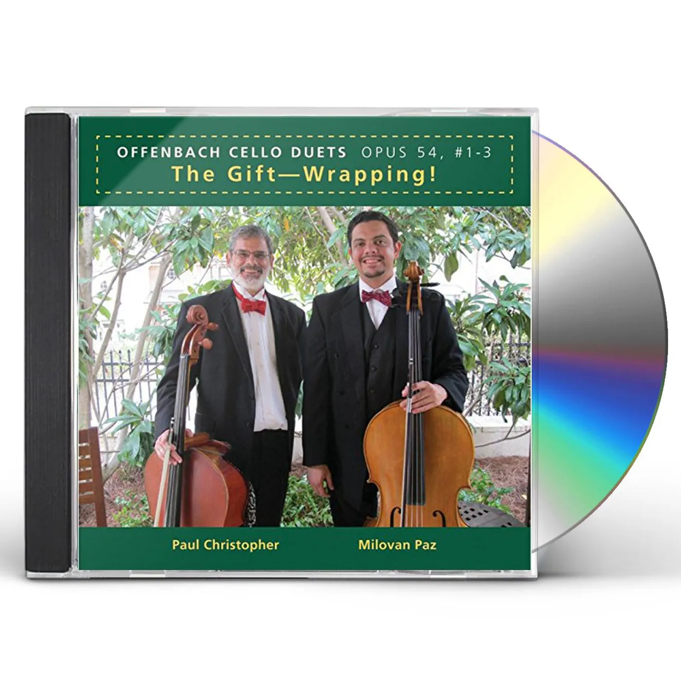 Paul Christopher OFFENBACH CELLO DUETS OP. 54: 1-3: GIFT - WRAPPING CD