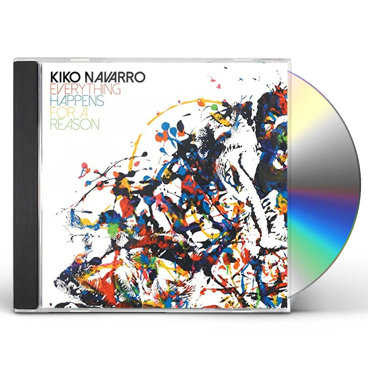 Kiko Navarro EVERYTHING HAPPENS FOR A REASON CD