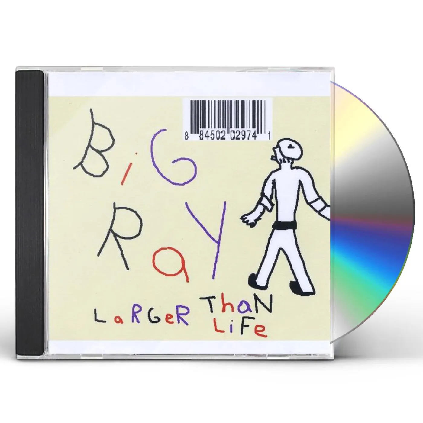 Big Ray LARGER THAN LIFE CD
