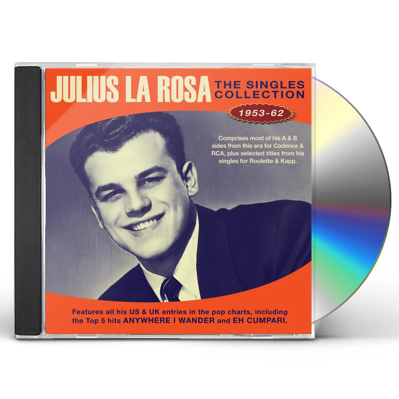 Julius La Rosa SINGLES COLLECTION 1953-62 CD