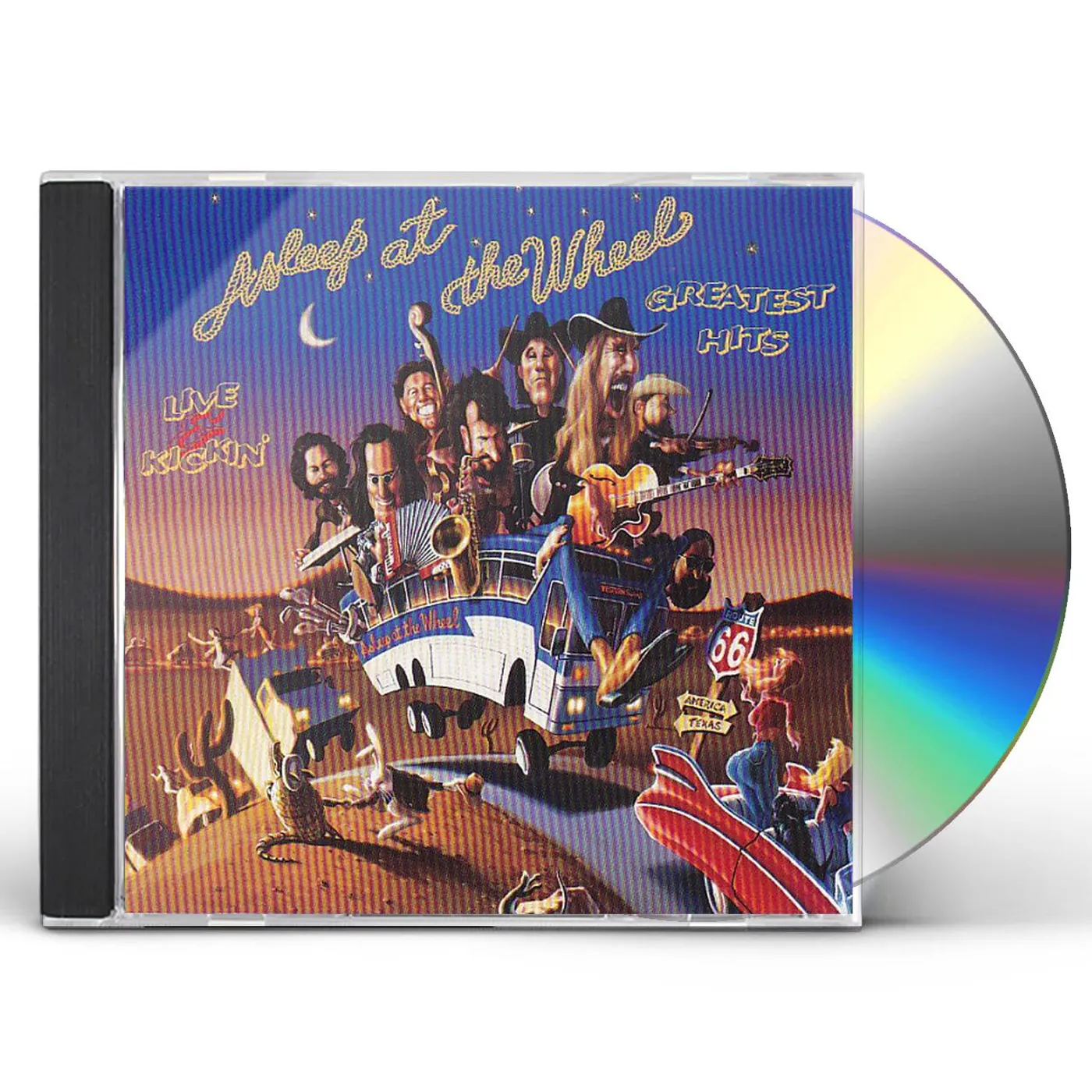 Asleep At The Wheel LIVE & KICKIN: GREATEST HITS CD