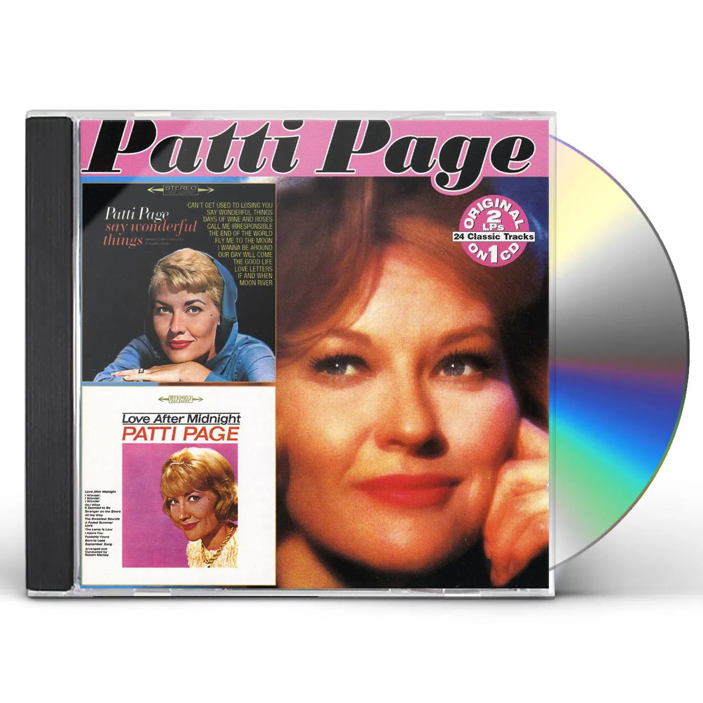 Patti Page SAY WONDERFUL THINGS: LOVE AFTER MIDNIGHT CD