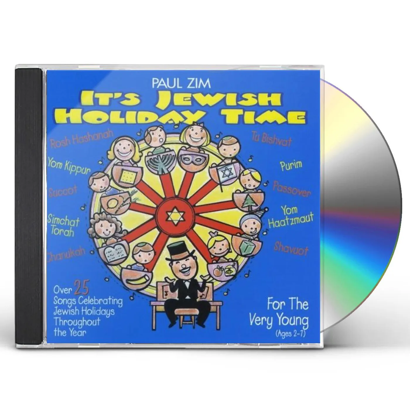 Paul Zim IT'S JEWISH HOLIDAY TIME CD