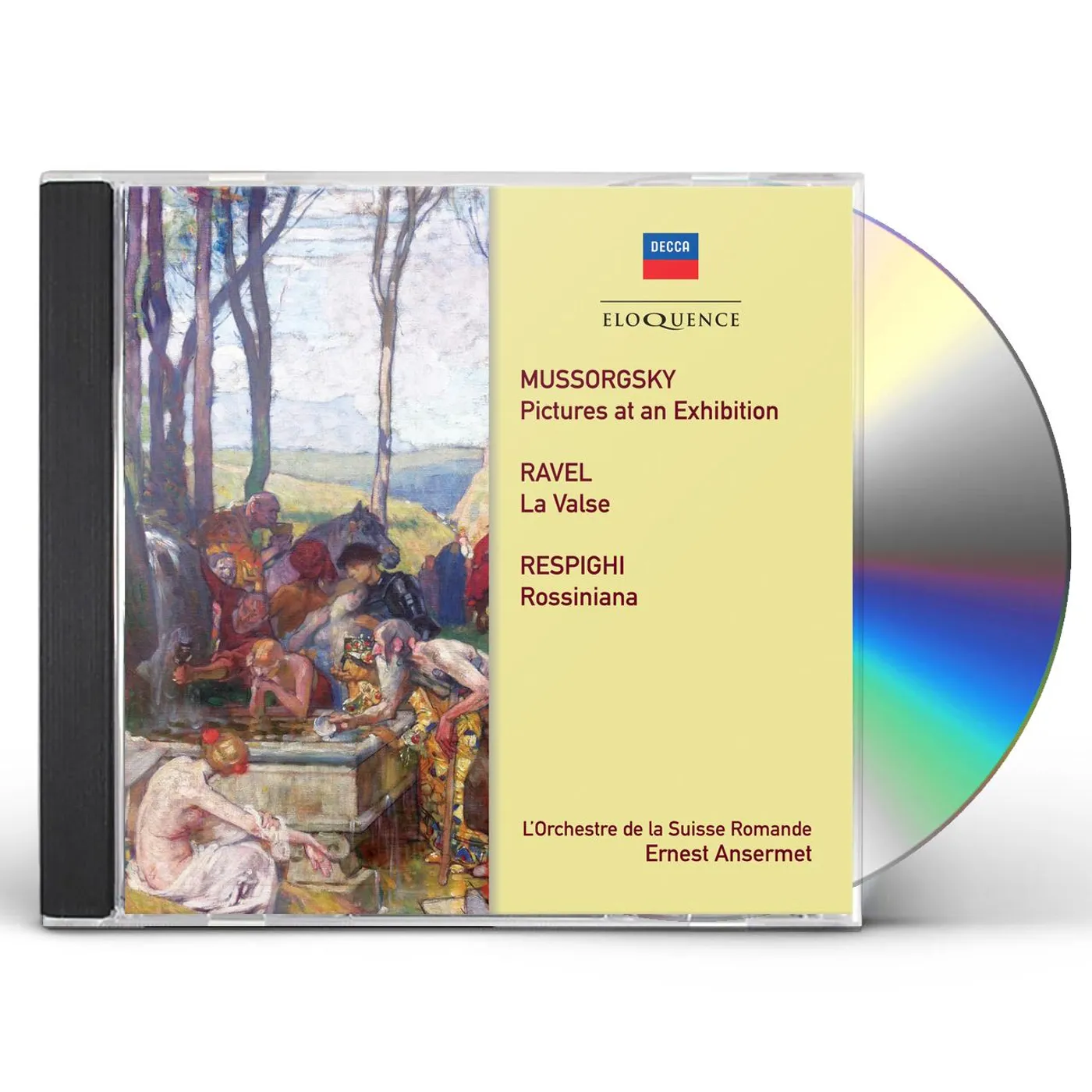 Ernest Ansermet MUSSORGSKY RAVEL RESPIGHI: ORCHESTRAL WORKS CD