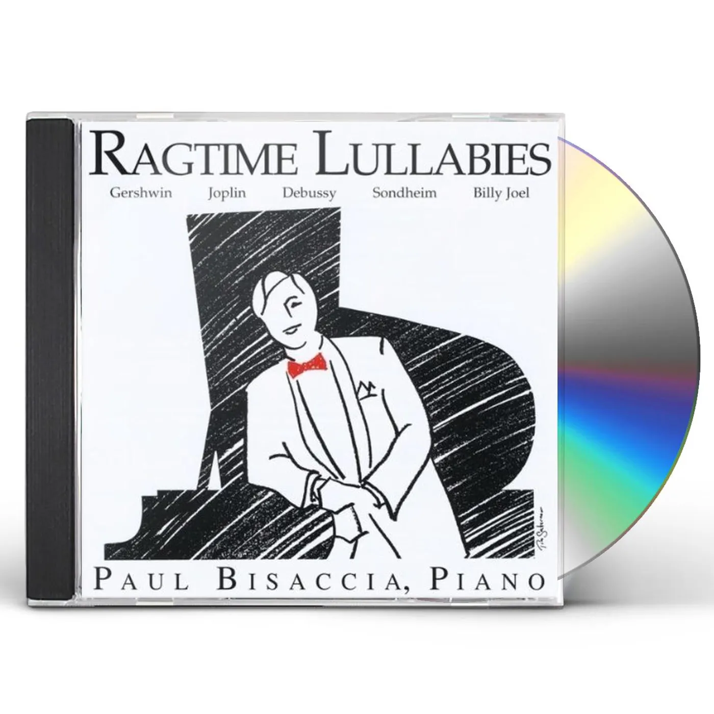 Paul Bisaccia RAGTIME LULLABIES: GERSHWIN JOPLIN DEBUSSY BILLY J CD