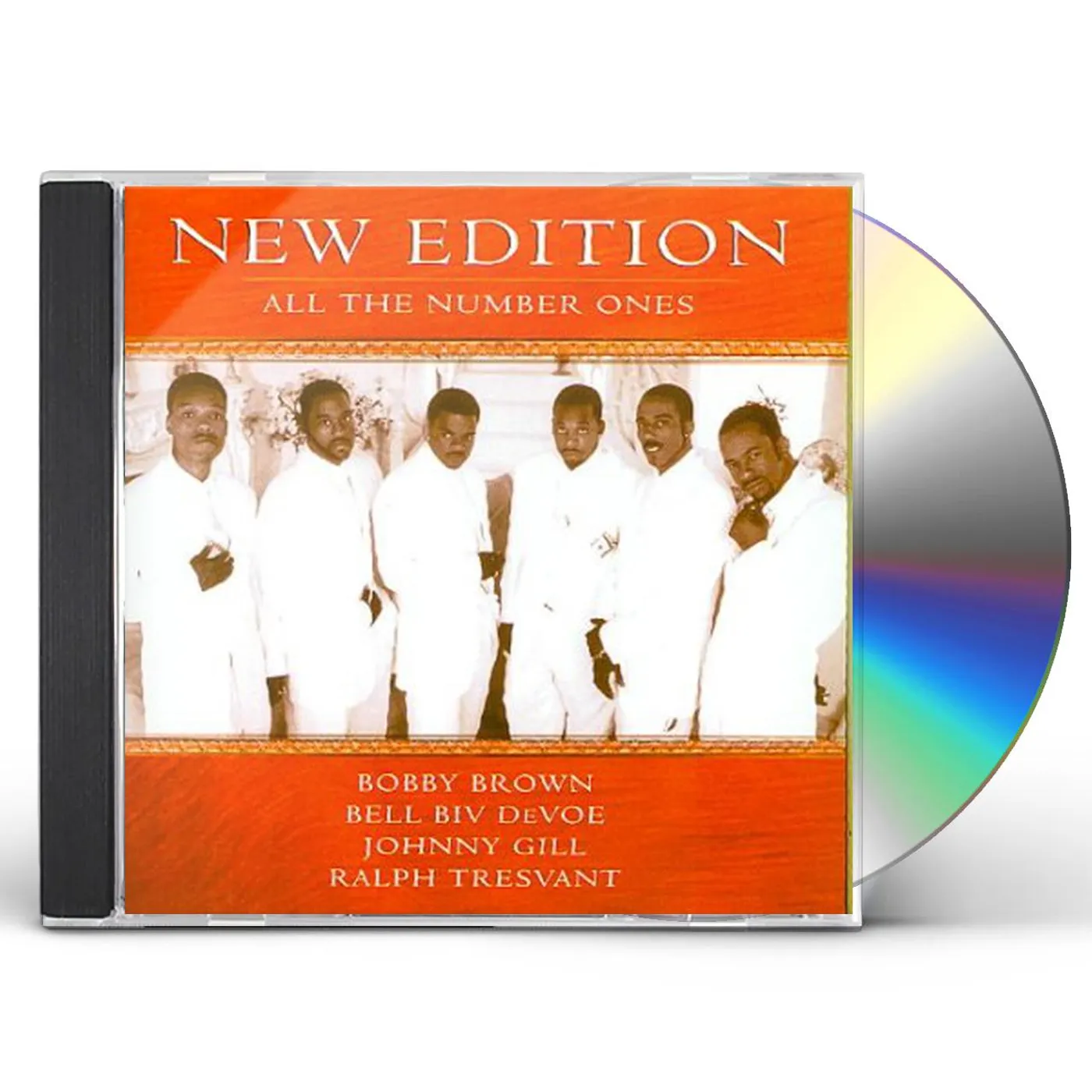 New Edition ALL THE NUMBER ONES CD