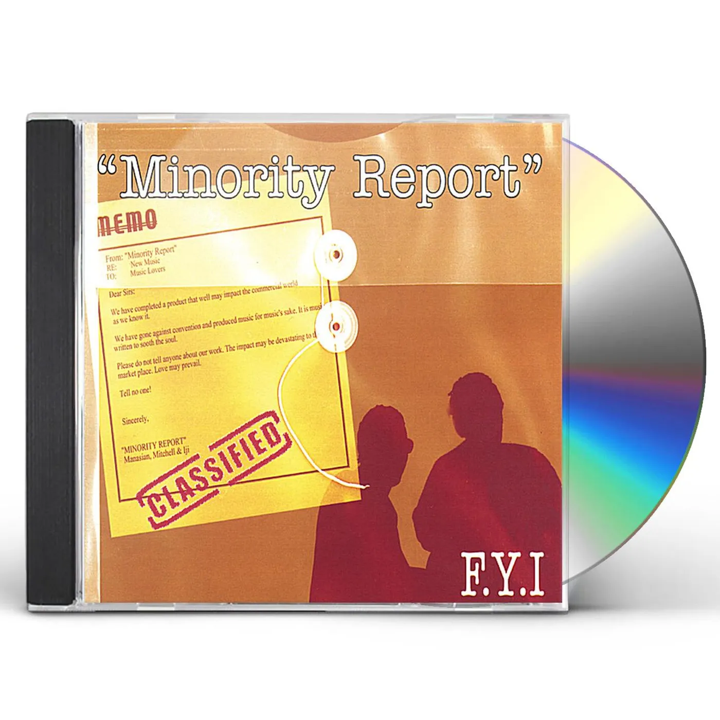 Minority Report CLASSIFIED CD